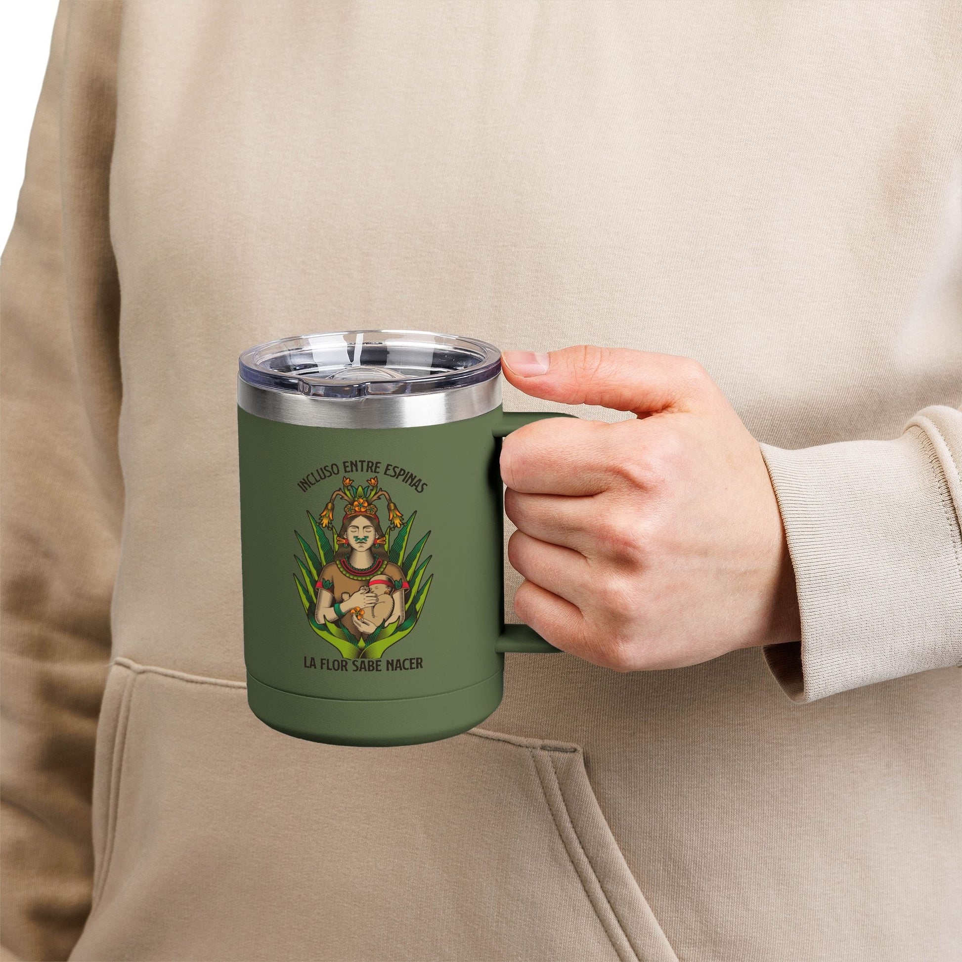 Boho Hippie Mugs for Free Spirits 🌞☕ Artistic Coffee Mug Tumbler, Custom Tumblers for Home and Garden, Perfect Gift for Coffee Lovers, Unique Drinkware for Nature Enthusiasts - Metamorphosis Creations
