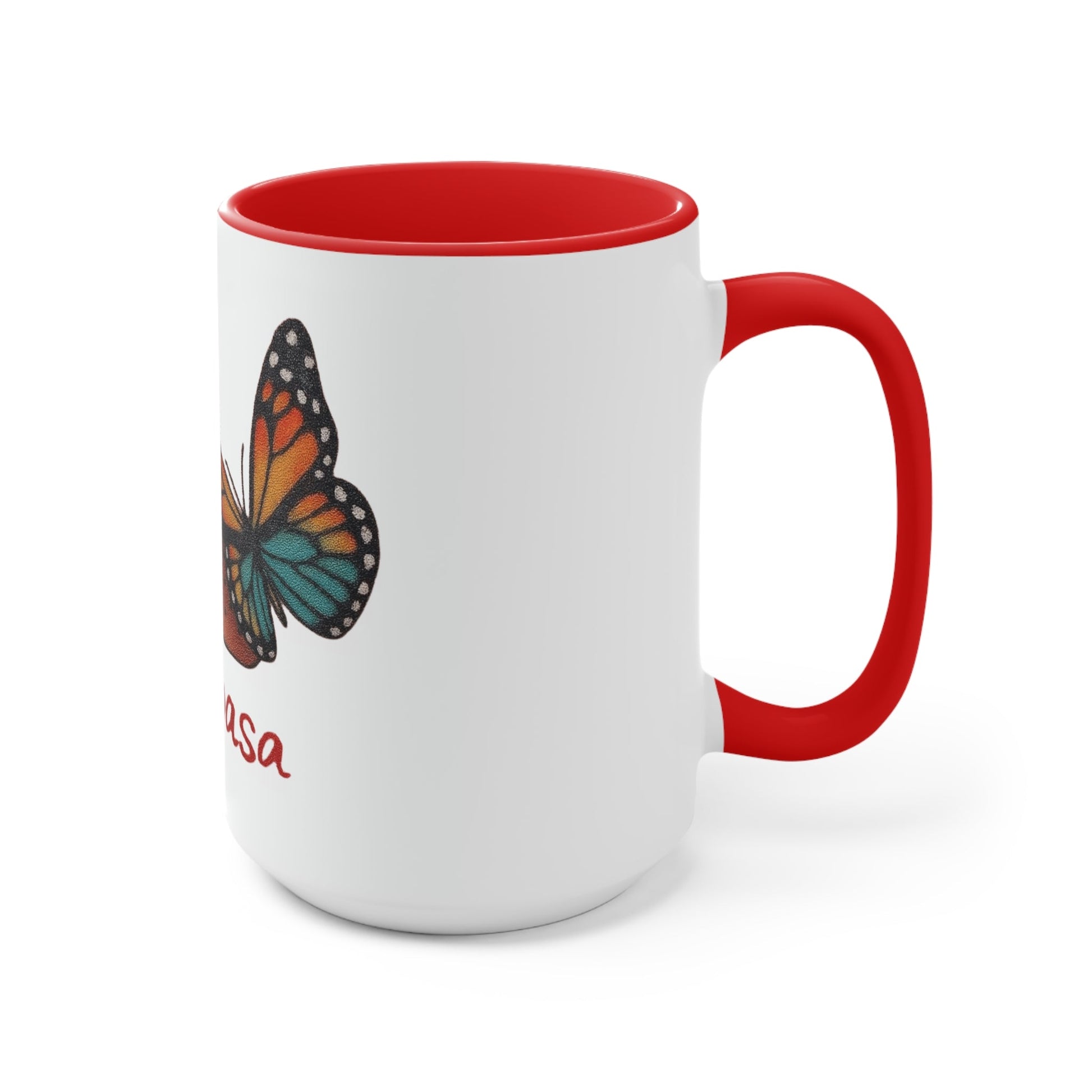 Boho Hippie Mugs for Free Spirits 🌞☕ Butterfly & Band - Aid Empowerment Mug - Inspirational Coffee Cup, Gift for Friends, Self - Care, Motivational, Encouragement, Home Decor - Metamorphosis Creations