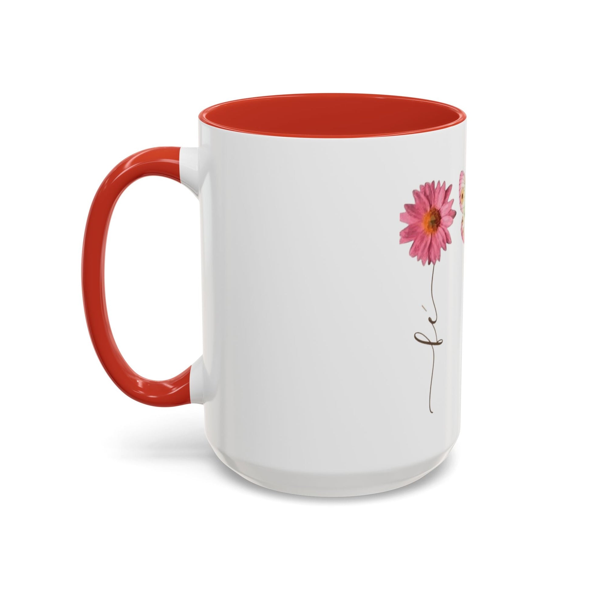 Boho Hippie Mugs for Free Spirits Inspirational Accent Coffee Mug, Flower & Butterfly Design, Hopeful Gift, Morning Coffee, Floral Tea Cup - Metamorphosis Creations