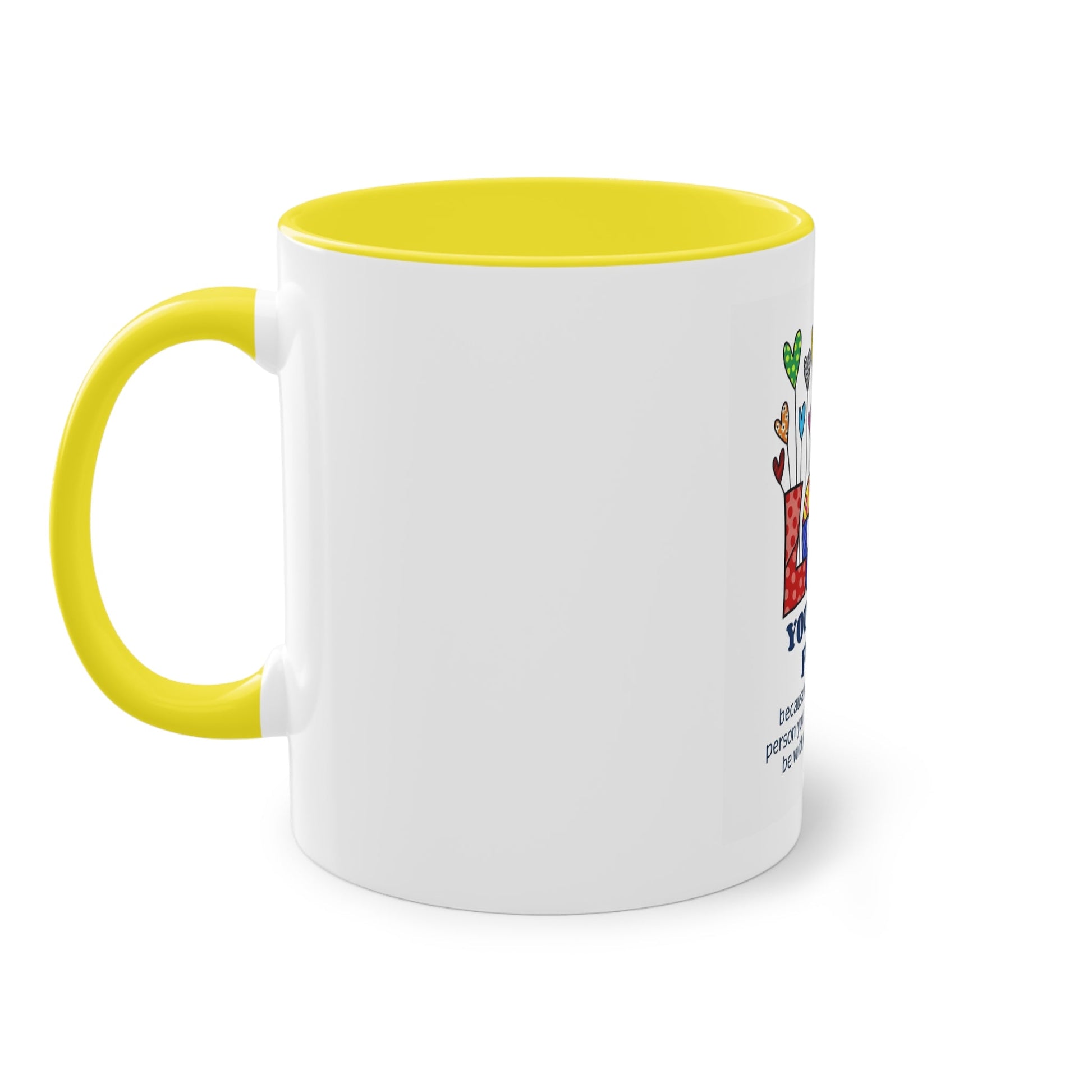 Boho Hippie Mugs for Free Spirits Inspirational Two - Tone Coffee Mug, Love Yourself First, Self - Care Gift, Motivation Mug, Affirmation Drinkware - Metamorphosis Creations