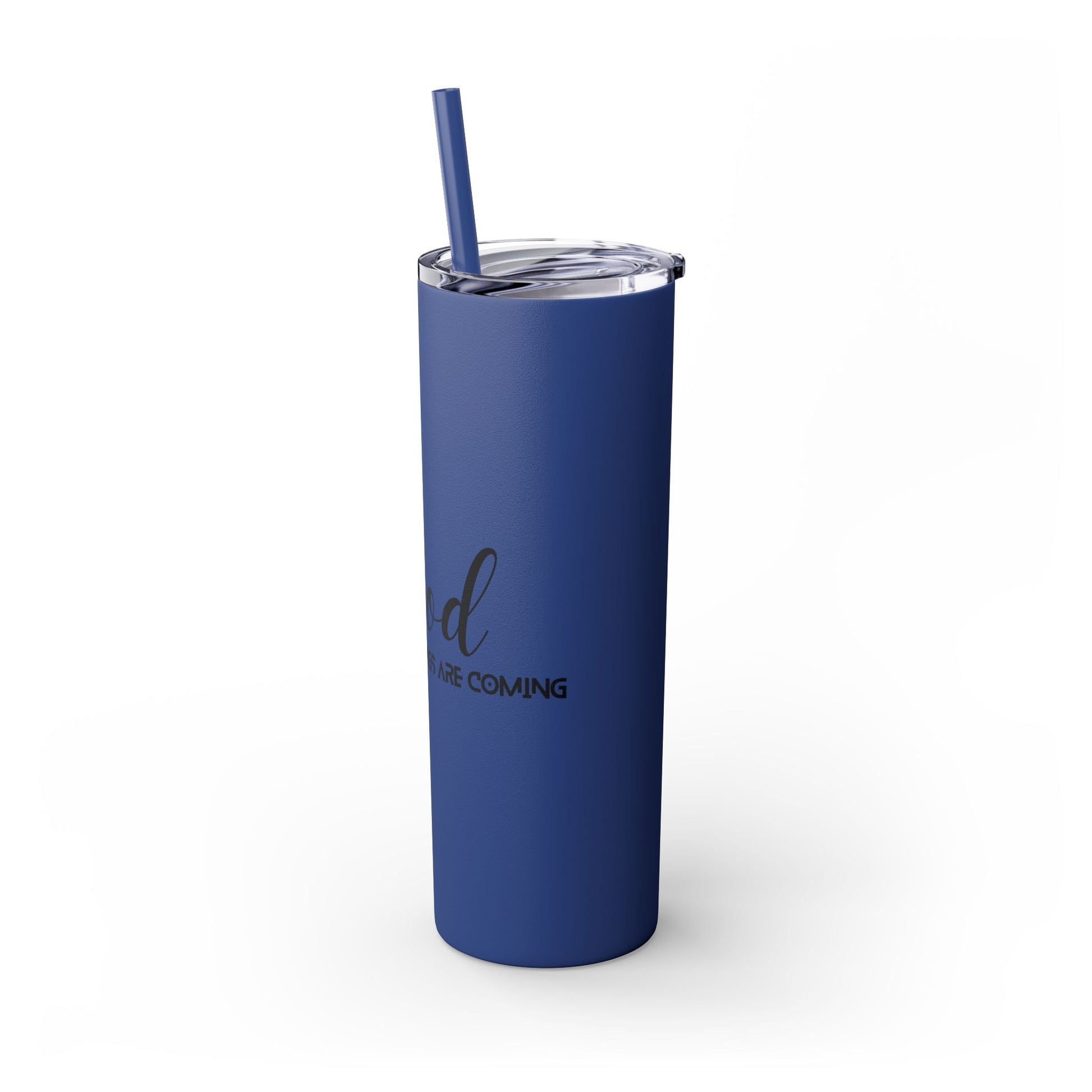 Boho Hippie Mugs for Free Spirits Skinny Tumbler with Straw, 20oz - Metamorphosis Creations