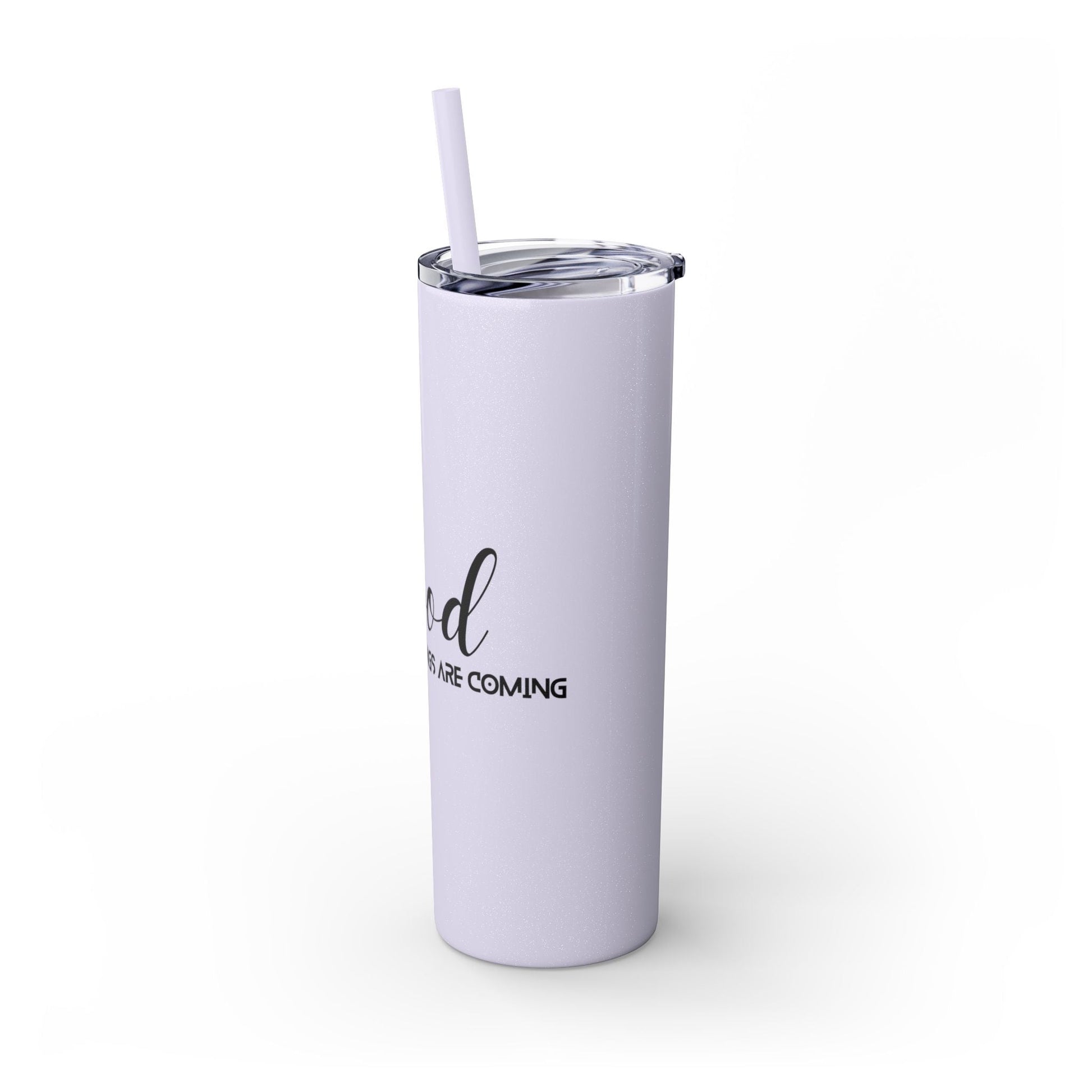 Boho Hippie Mugs for Free Spirits Skinny Tumbler with Straw, 20oz - Metamorphosis Creations