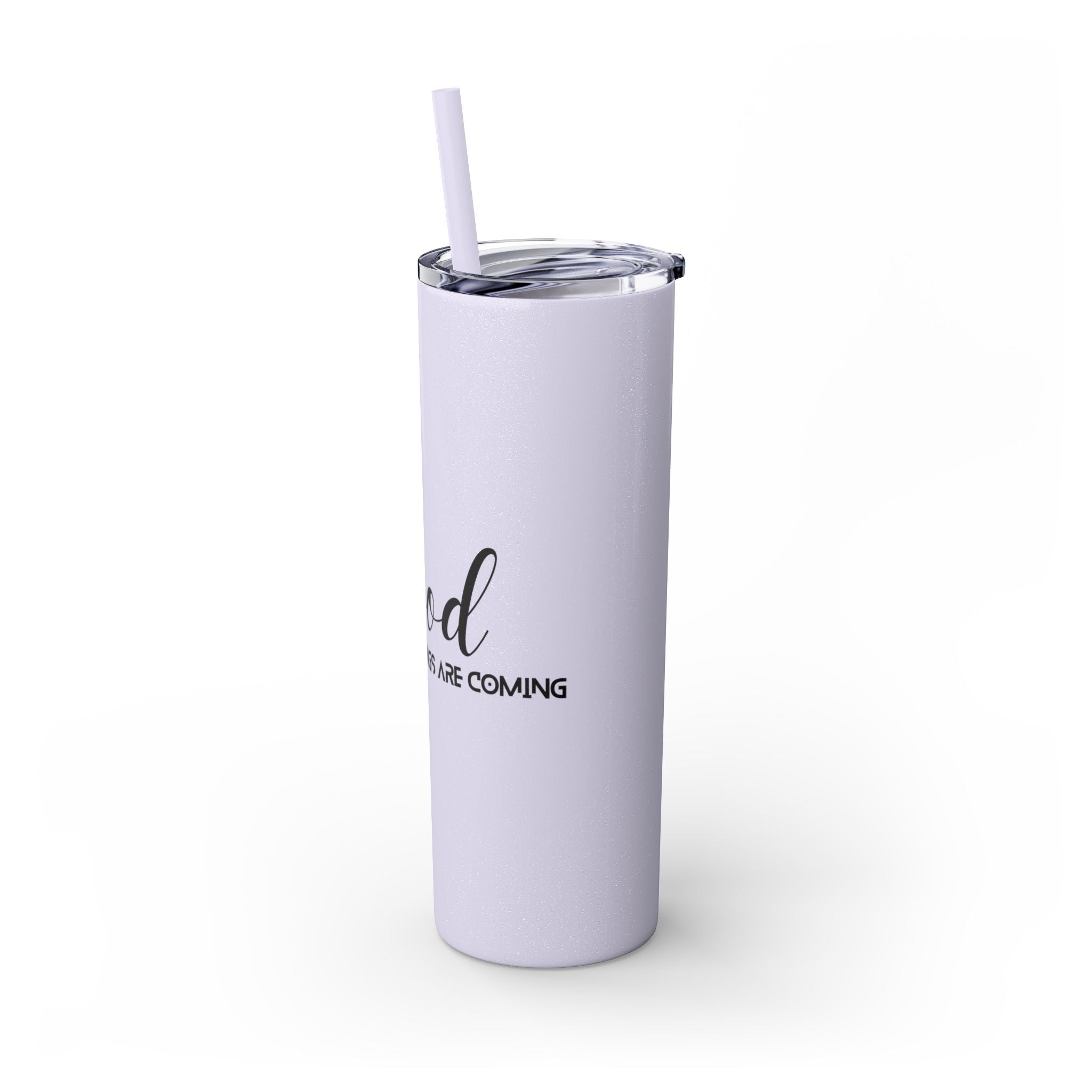 Boho Hippie Mugs for Free Spirits Skinny Tumbler with Straw, 20oz - Metamorphosis Creations