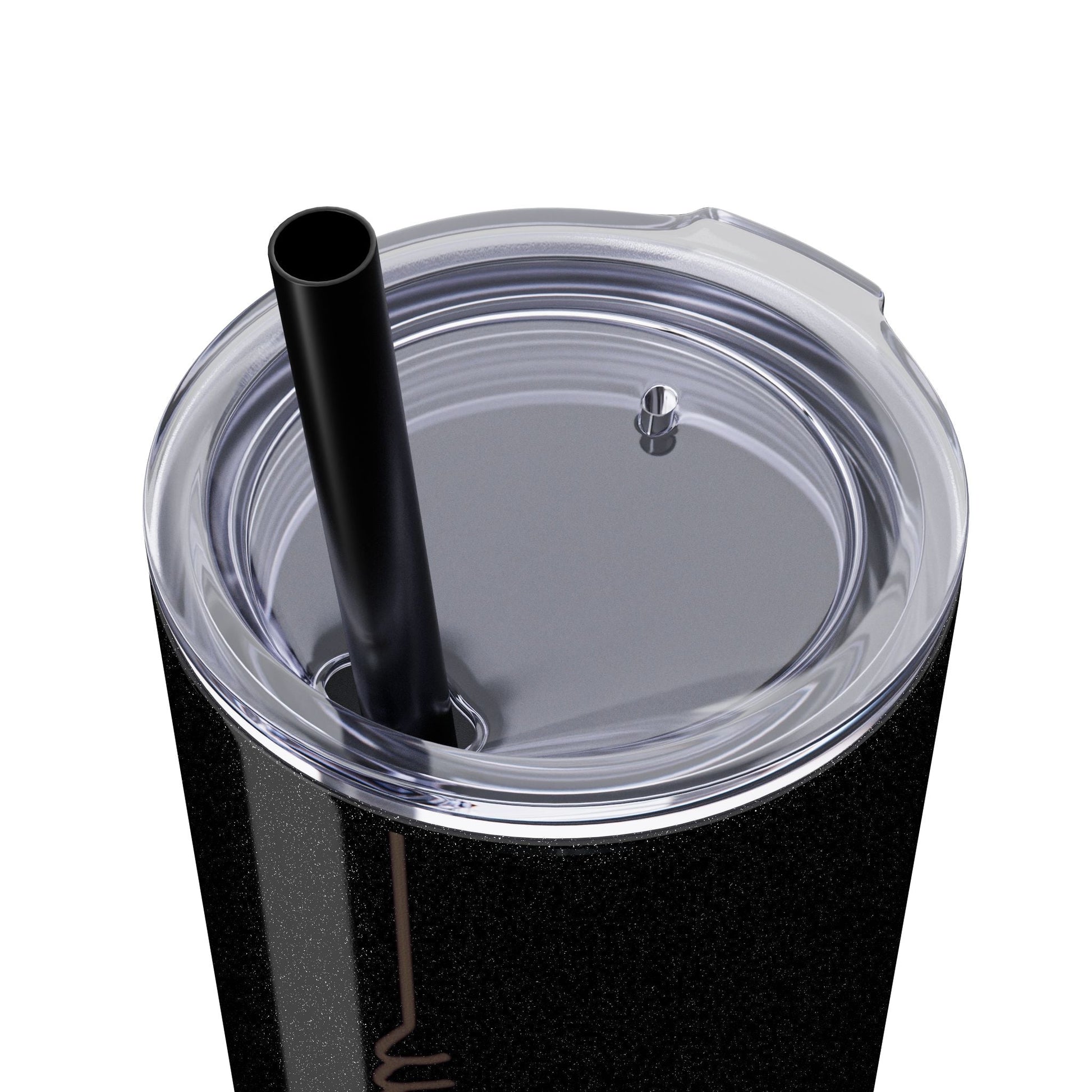 Boho Hippie Mugs for Free Spirits Skinny Tumbler with Straw, 20oz - Metamorphosis Creations