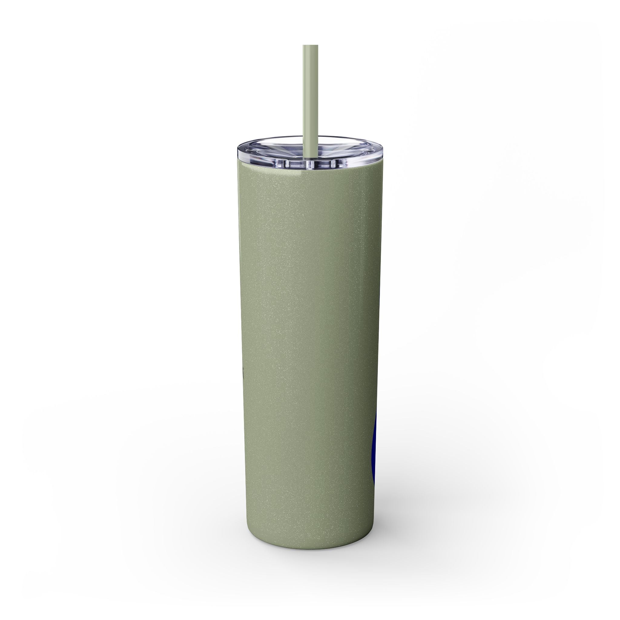 Boho Hippie Mugs for Free Spirits Skinny Tumbler with Straw, 20oz - Metamorphosis Creations
