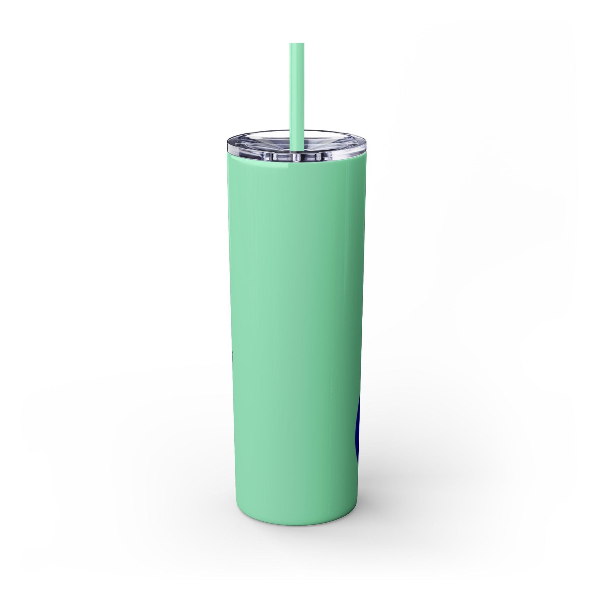 Boho Hippie Mugs for Free Spirits Skinny Tumbler with Straw, 20oz - Metamorphosis Creations
