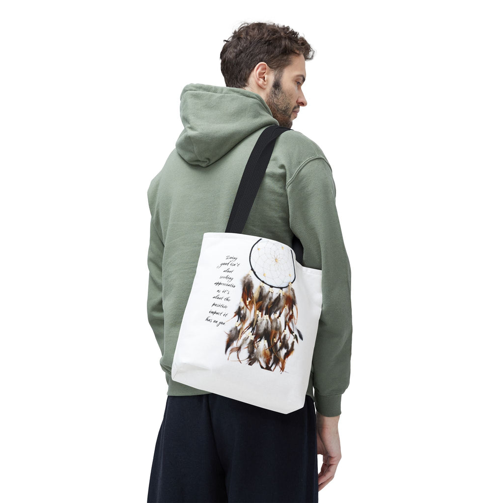 Bojo Motivational Design Tote Bags Tote Bag (AOP) - Metamorphosis Creations