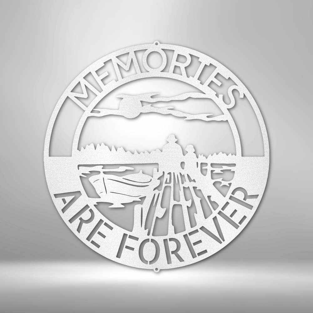 Bonding Family Monogram - Steel Sign - Metamorphosis Creations