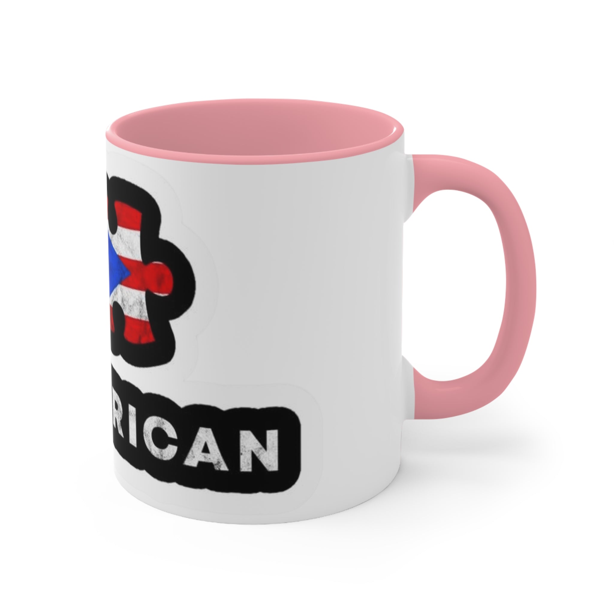 Boricua and Dominicano Caribbean Heritage Drinkware Accent Mugs - Metamorphosis Creations