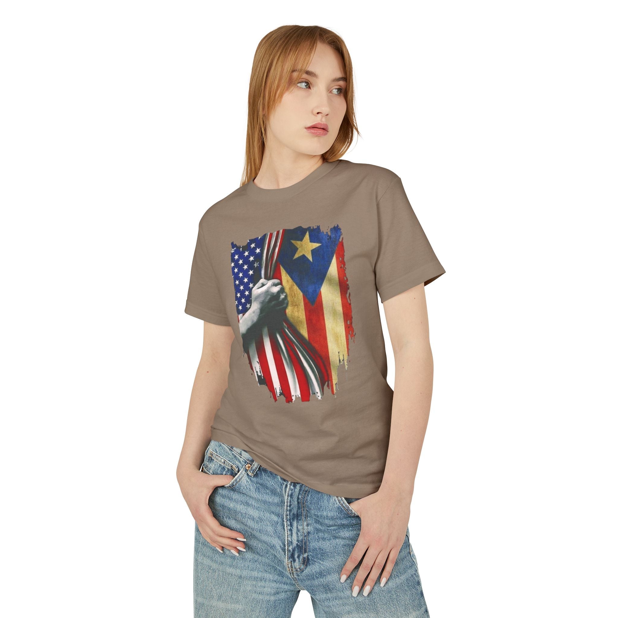 BORICUA Unity Tee – Puerto Rican Pride Unisex Cotton Shirt | Cultural Celebration Apparel - Metamorphosis Creations