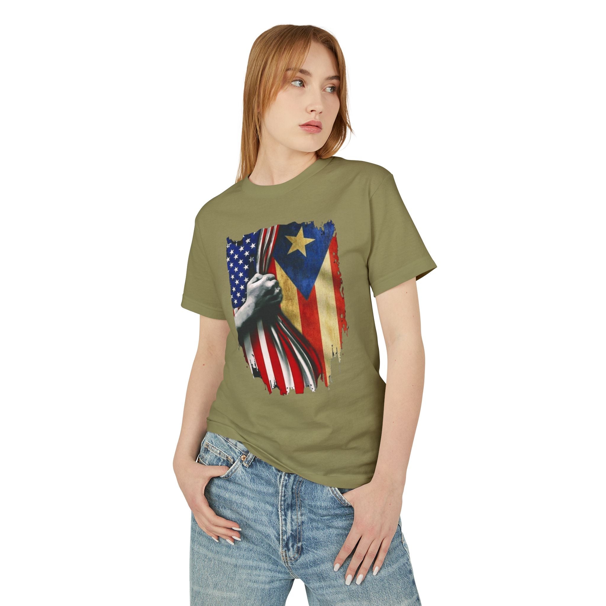 BORICUA Unity Tee – Puerto Rican Pride Unisex Cotton Shirt | Cultural Celebration Apparel - Metamorphosis Creations