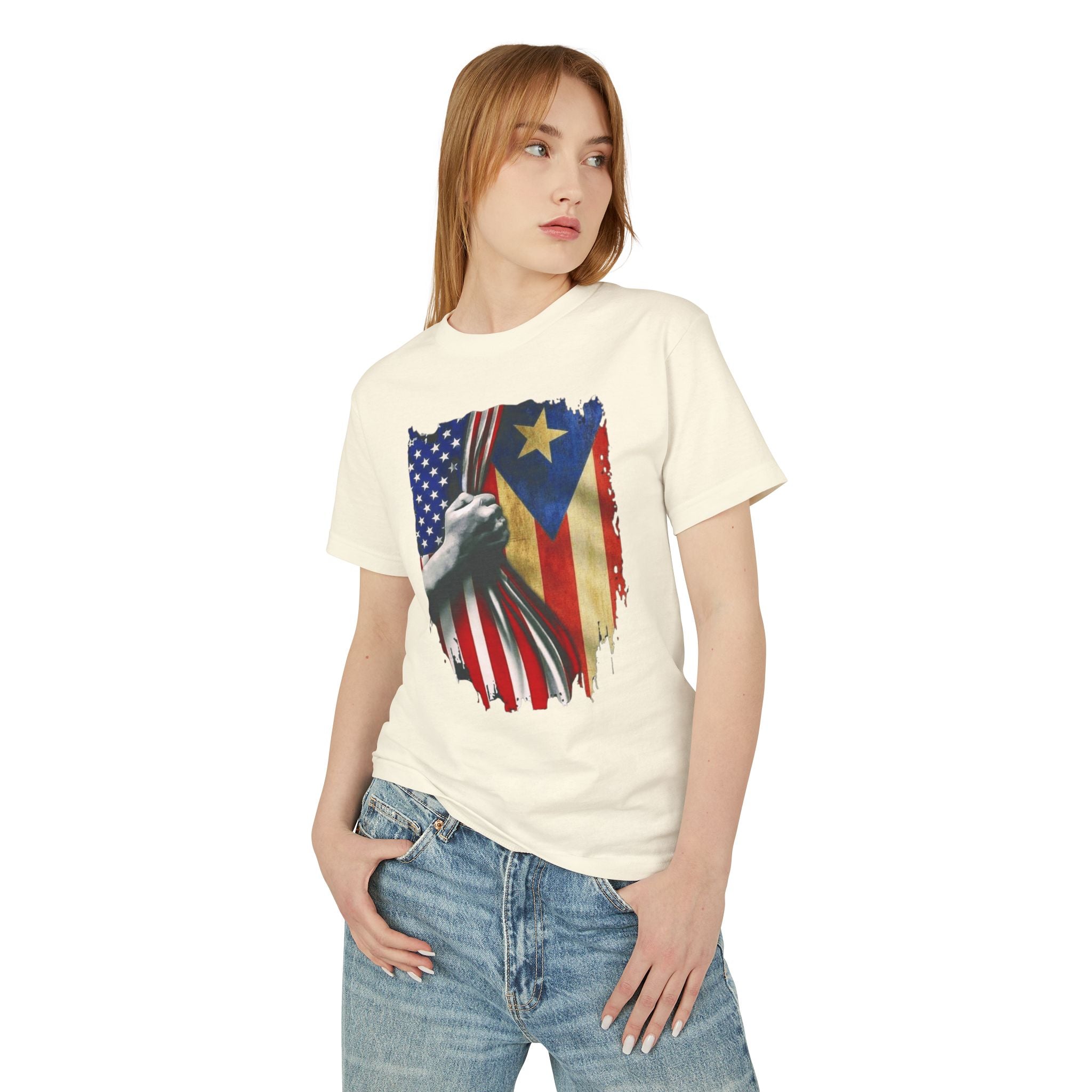 BORICUA Unity Tee – Puerto Rican Pride Unisex Cotton Shirt | Cultural Celebration Apparel - Metamorphosis Creations