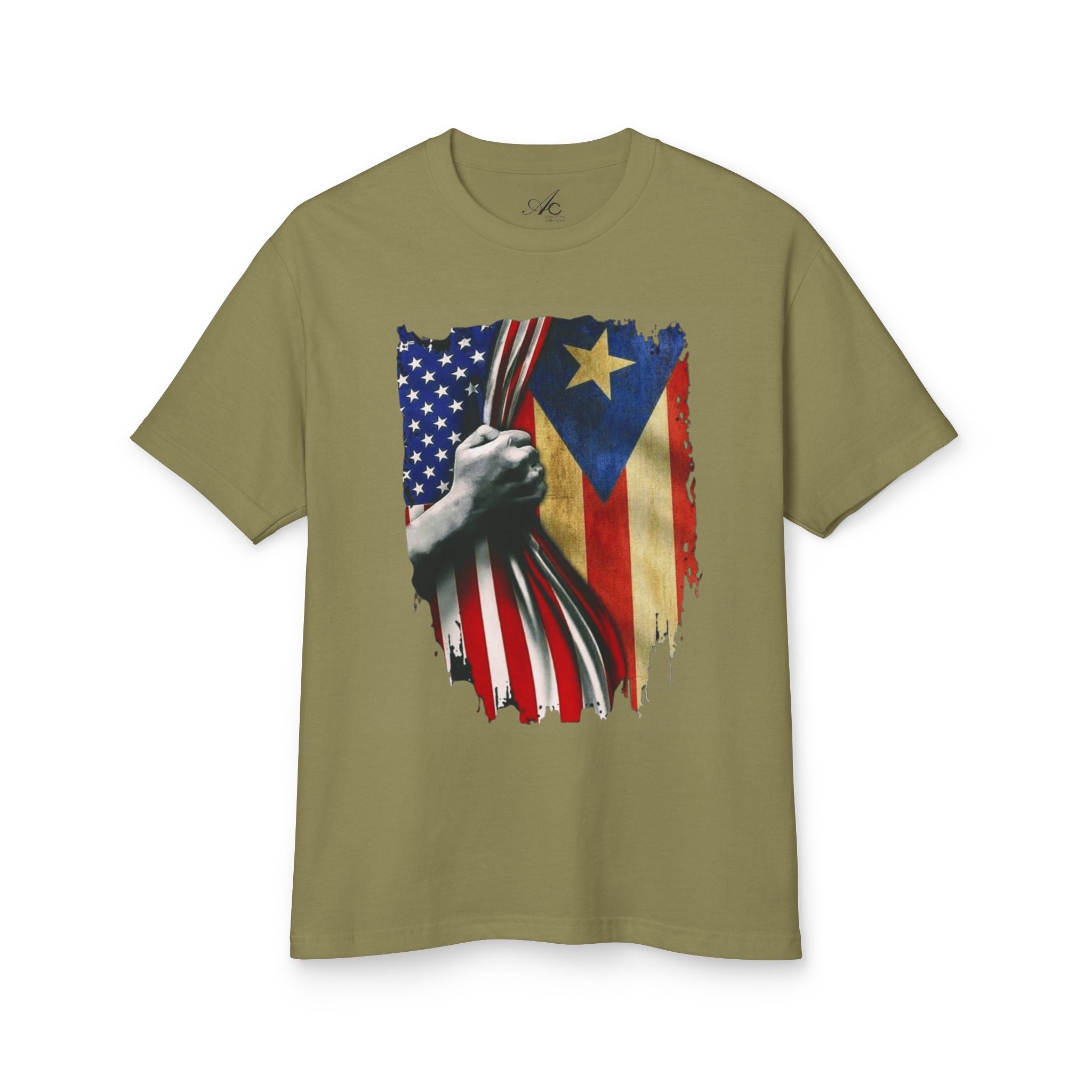 BORICUA Unity Tee – Puerto Rican Pride Unisex Cotton Shirt | Cultural Celebration Apparel - Metamorphosis Creations