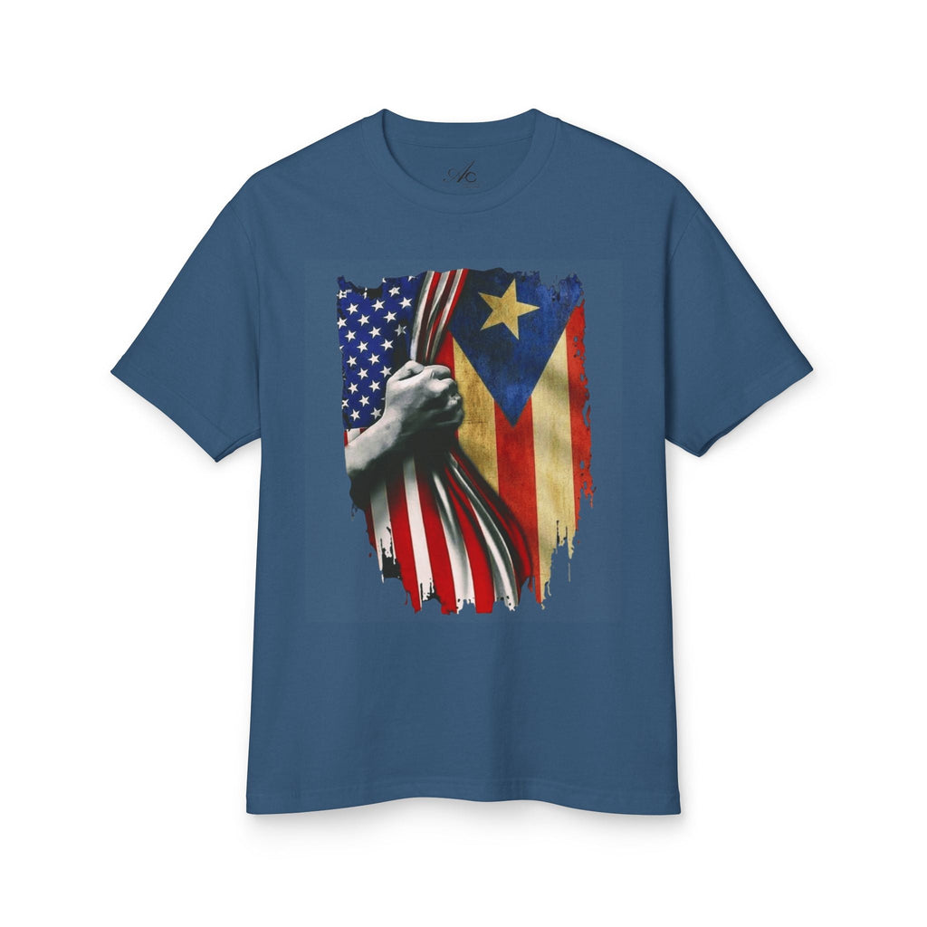 BORICUA Unity Tee – Puerto Rican Pride Unisex Cotton Shirt | Cultural Celebration Apparel - Metamorphosis Creations