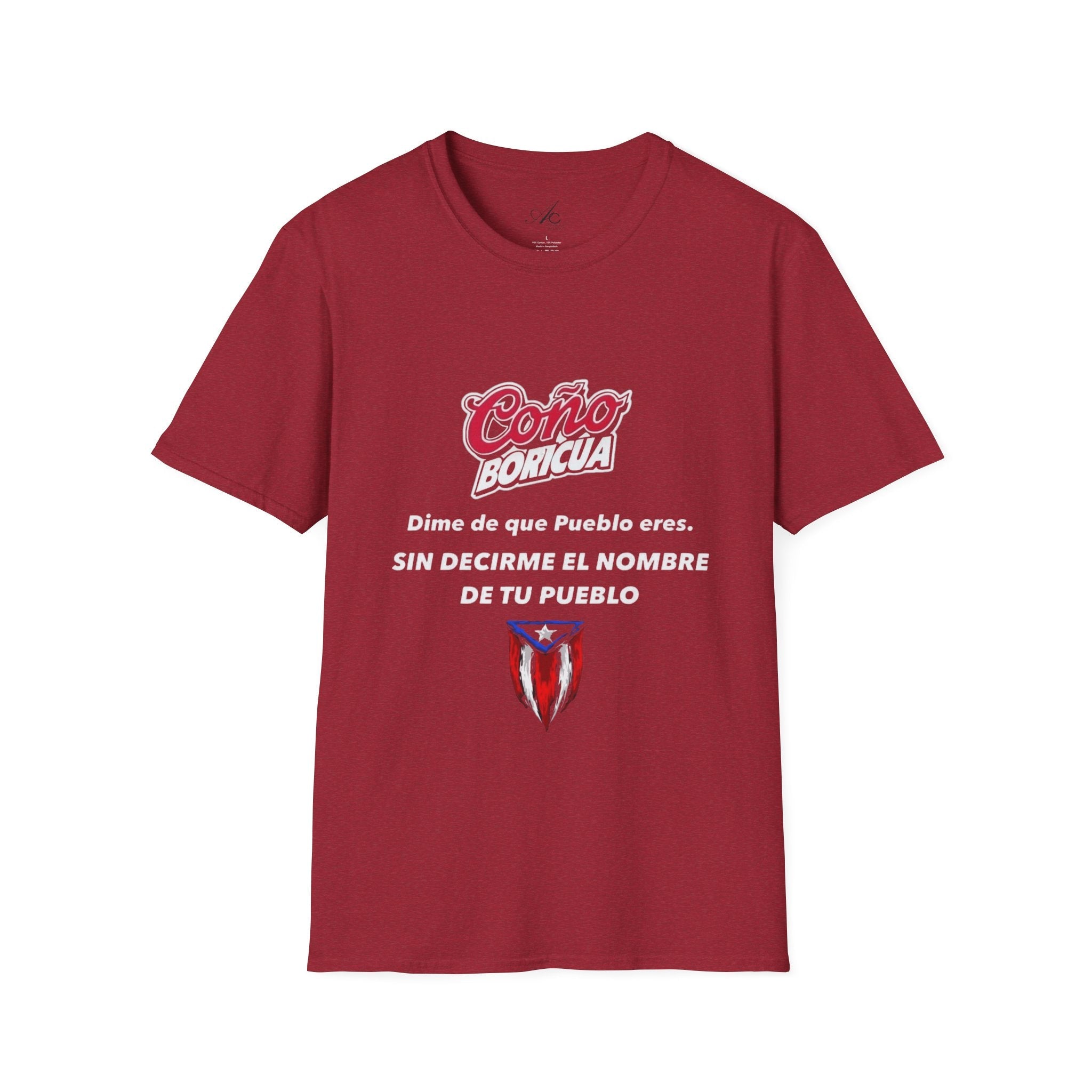 Boricua Vibes Unisex Tee, Pride Shirt, Culture T-Shirt, Hispanic Heritage, Casual Wear, Gift for Him/Her - Metamorphosis Creations