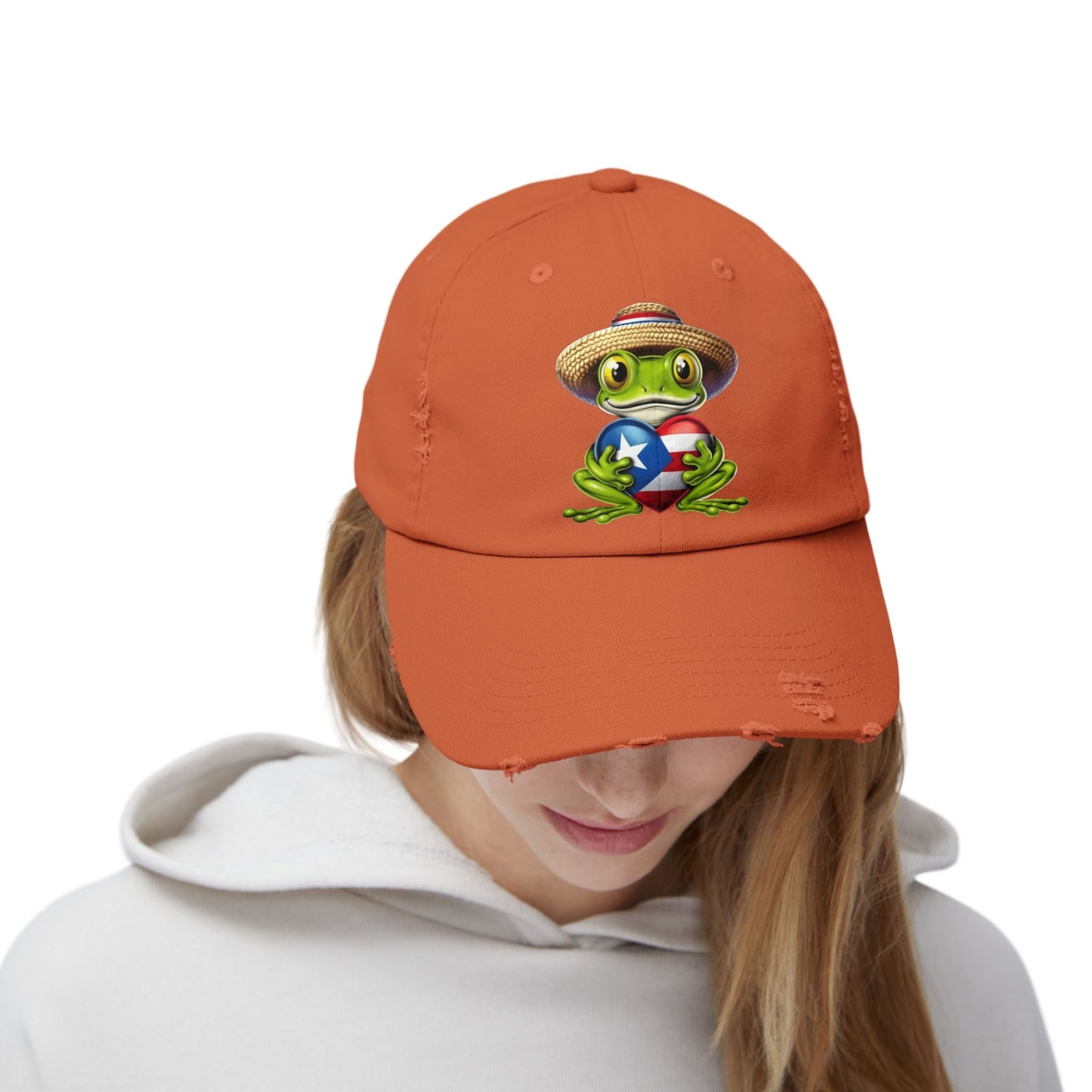 Borinquen Style: Puerto Rican Heritage Hats Unisex Distressed Cap - Metamorphosis Creations