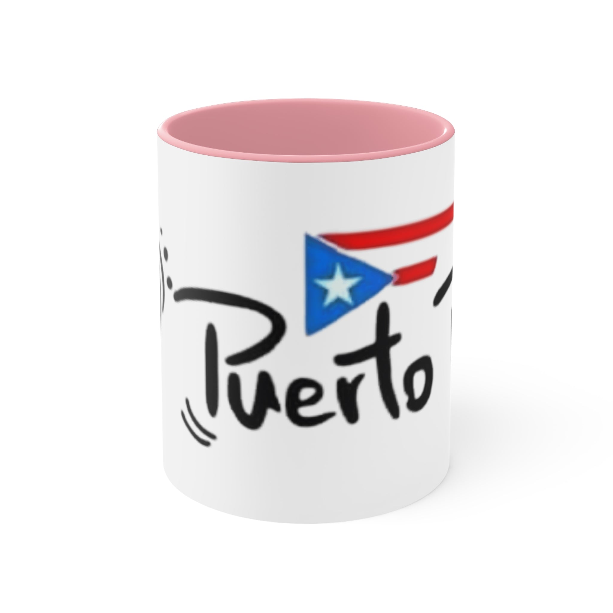 Café con Boricua: Puerto Rico - Themed Mugs & Cups Puerto Rican Flag Mug Accent Mugs - Metamorphosis Creations
