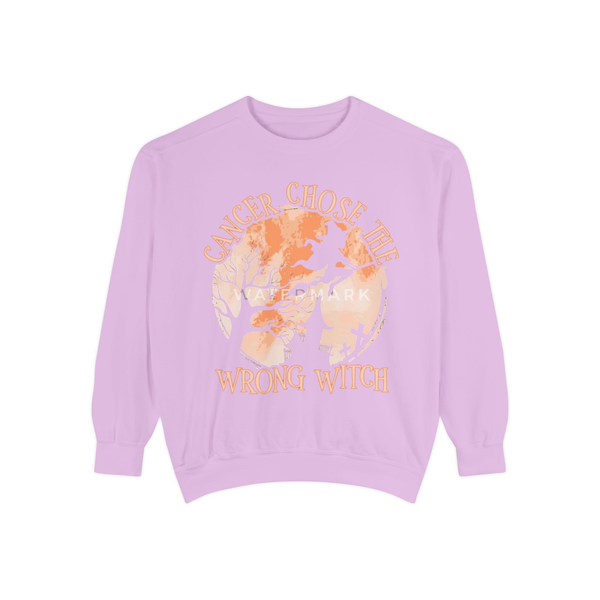 Cancer Chose the Wrong Witch Sweatshirt, Unisex Cozy Crewneck, Gift for Astrology Lovers, Witchy Style Apparel, Spiritual Gift - Metamorphosis Creations