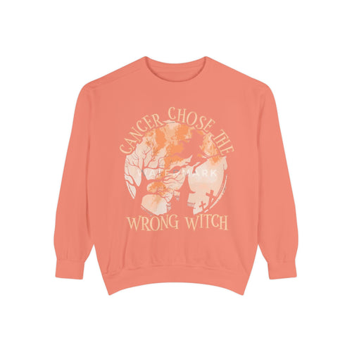 Cancer Chose the Wrong Witch Sweatshirt, Unisex Cozy Crewneck, Gift for Astrology Lovers, Witchy Style Apparel, Spiritual Gift - Metamorphosis Creations