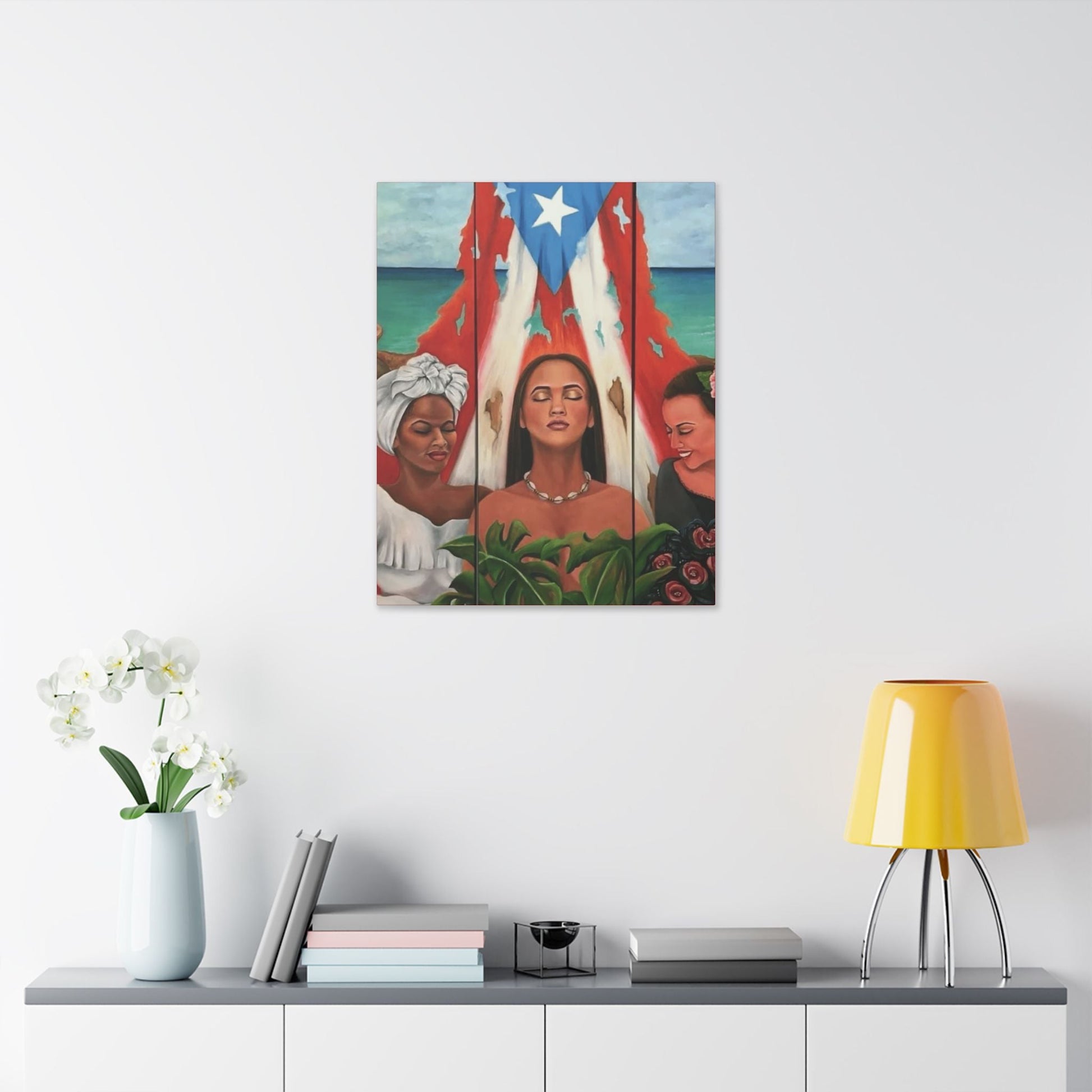 Capturing the Heart and Soul of Puerto Rican Art, Ethnic Canvas Print, Gift for Art Lovers, Beach - Themed Artwork - Metamorphosis Creations
