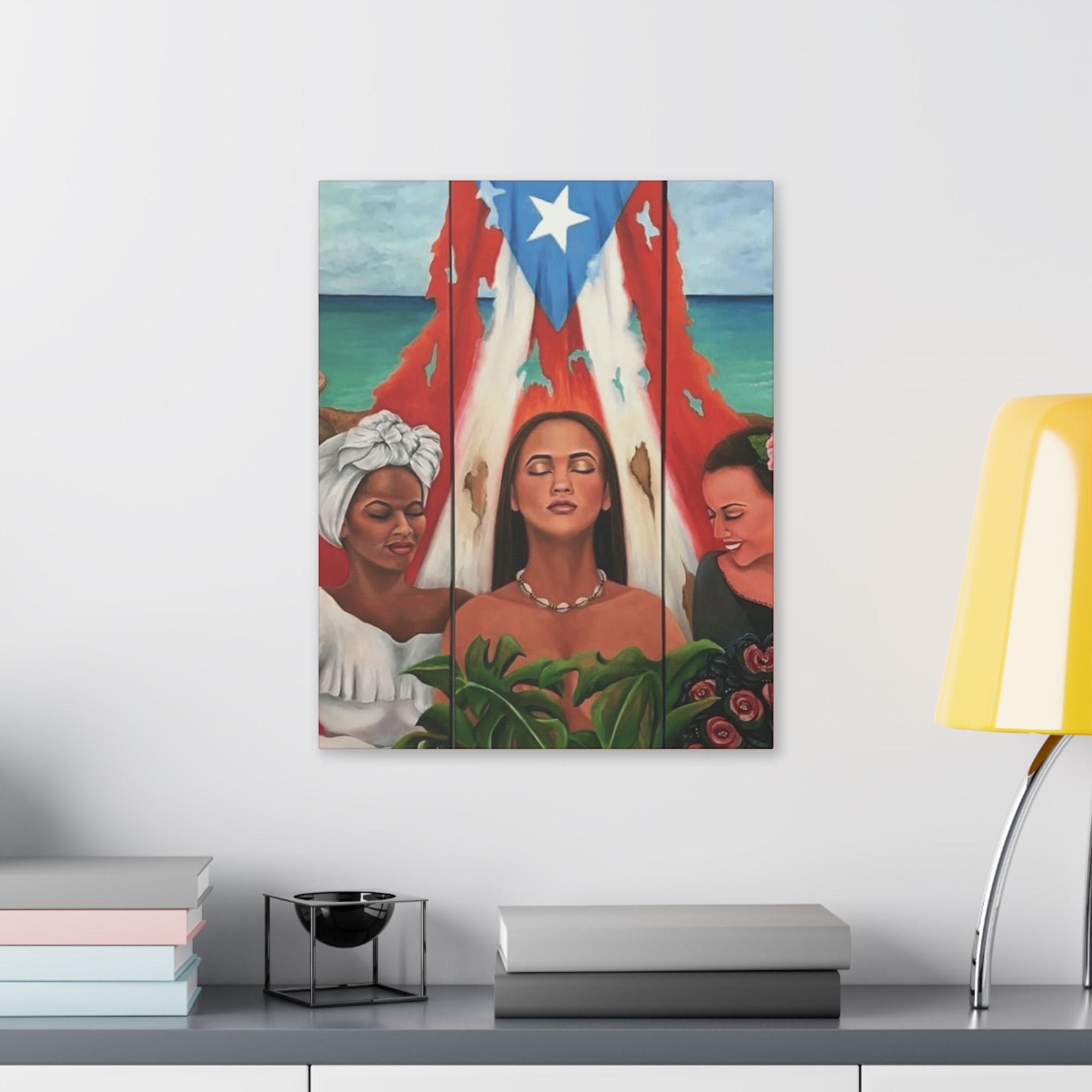 Capturing the Heart and Soul of Puerto Rican Art, Ethnic Canvas Print, Gift for Art Lovers, Beach - Themed Artwork - Metamorphosis Creations