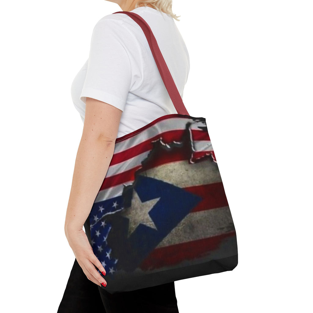 Carry Your Culture Puerto Rico Tote Bags with Island Pride 🇵🇷 Durable and Stylish Puerto Rico Tote Tote Bag (AOP) - Metamorphosis Creations