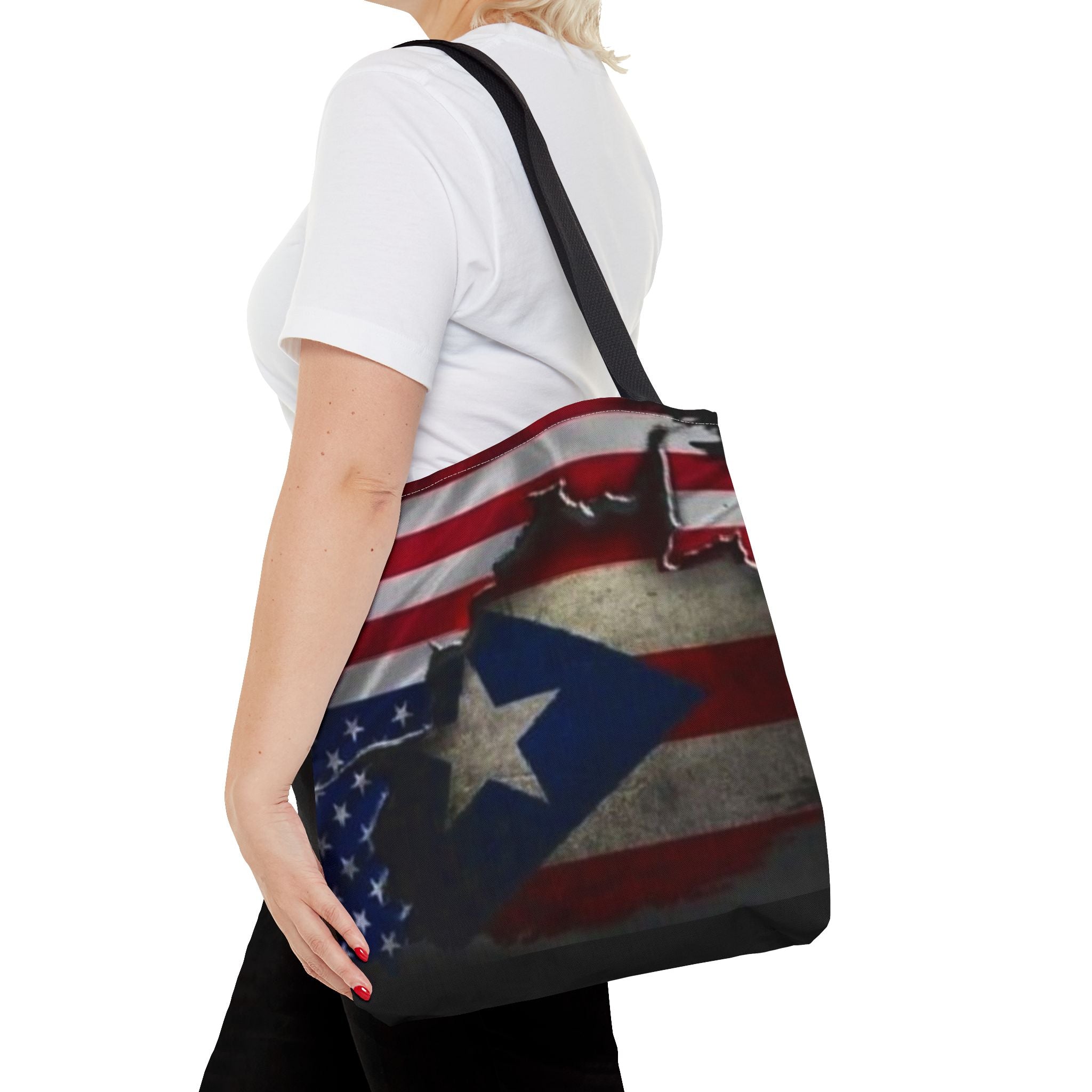 Carry Your Culture Puerto Rico Tote Bags with Island Pride 🇵🇷 Durable and Stylish Puerto Rico Tote Tote Bag (AOP) - Metamorphosis Creations