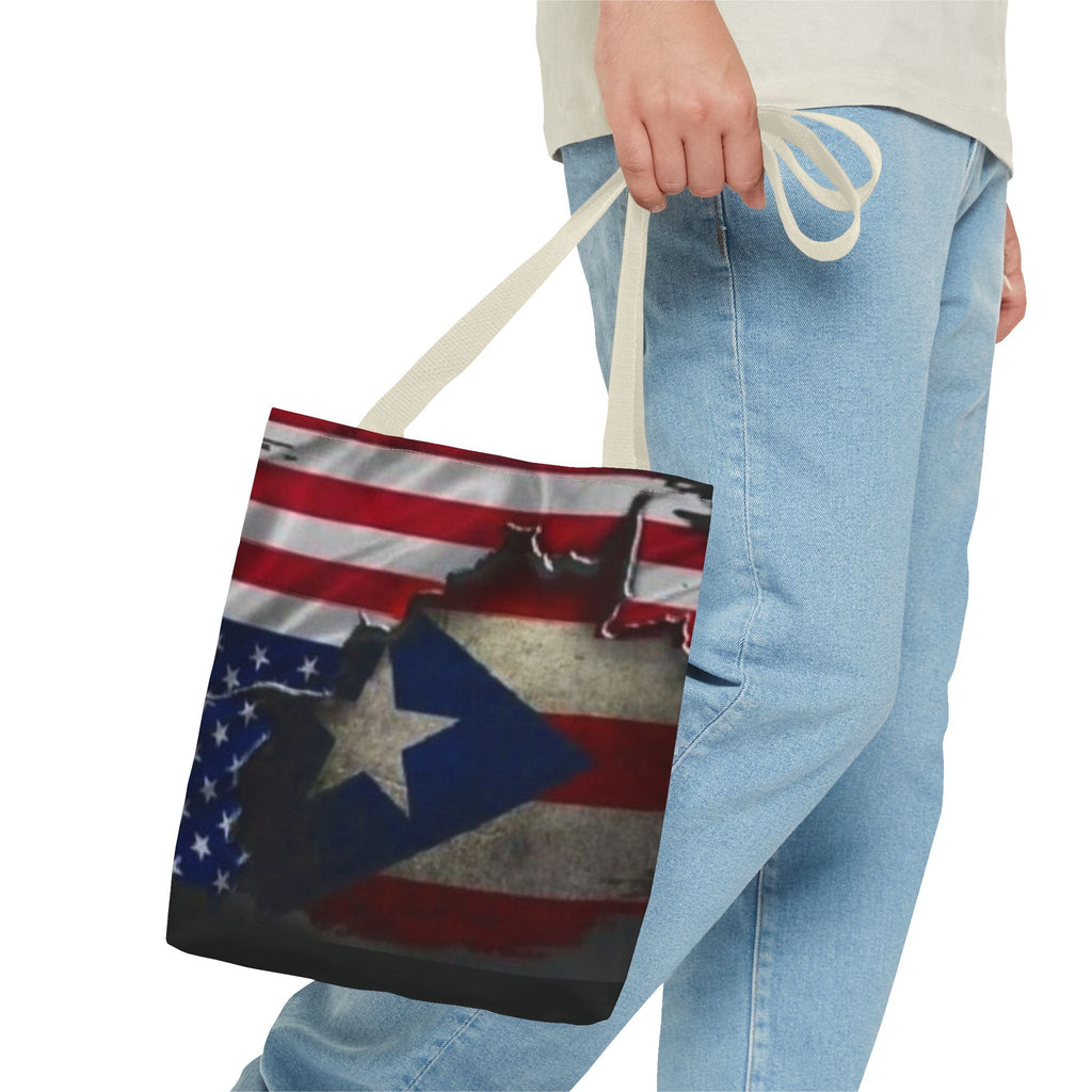 Carry Your Culture Puerto Rico Tote Bags with Island Pride 🇵🇷 Durable and Stylish Puerto Rico Tote Tote Bag (AOP) - Metamorphosis Creations