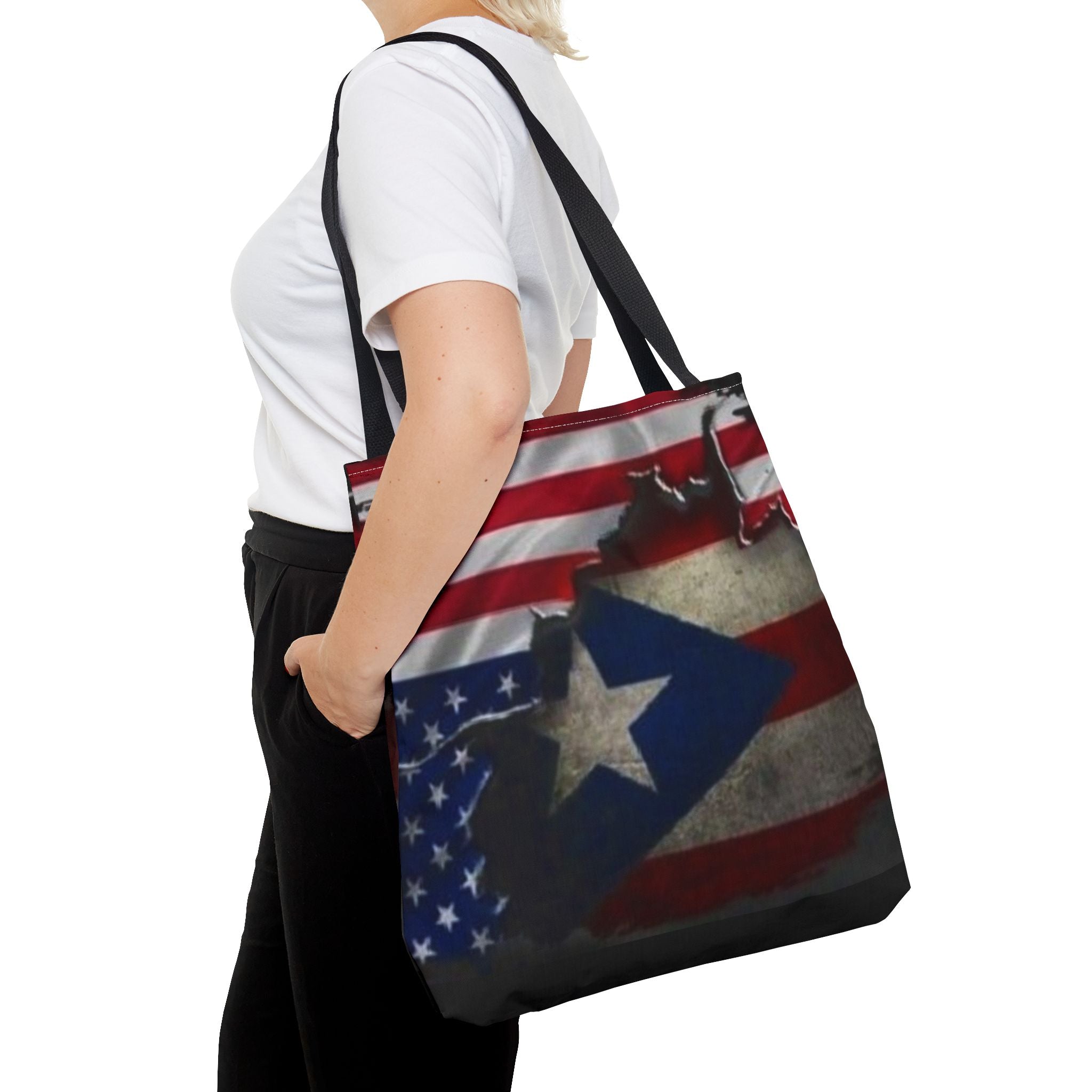 Carry Your Culture Puerto Rico Tote Bags with Island Pride 🇵🇷 Durable and Stylish Puerto Rico Tote Tote Bag (AOP) - Metamorphosis Creations