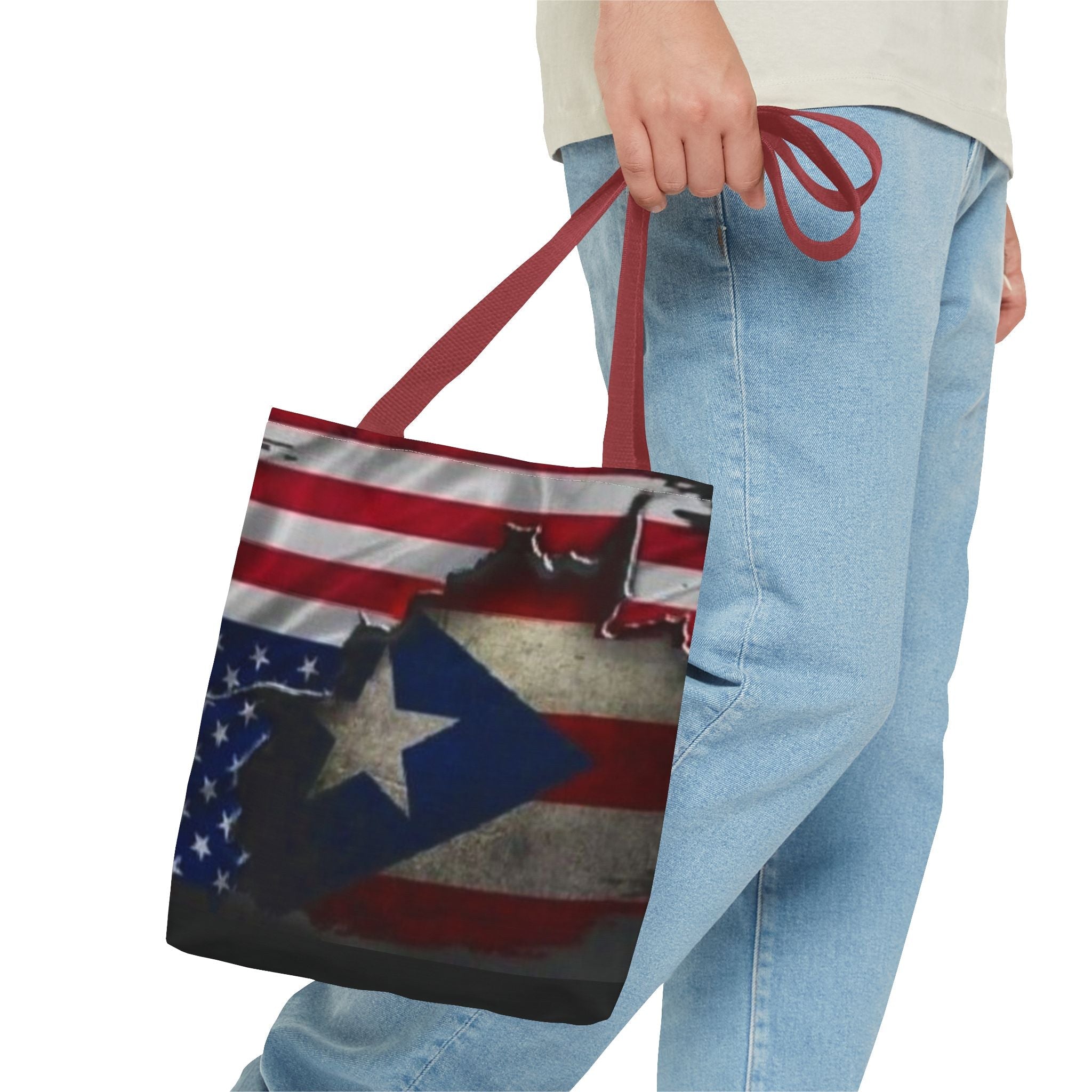Carry Your Culture Puerto Rico Tote Bags with Island Pride 🇵🇷 Durable and Stylish Puerto Rico Tote Tote Bag (AOP) - Metamorphosis Creations