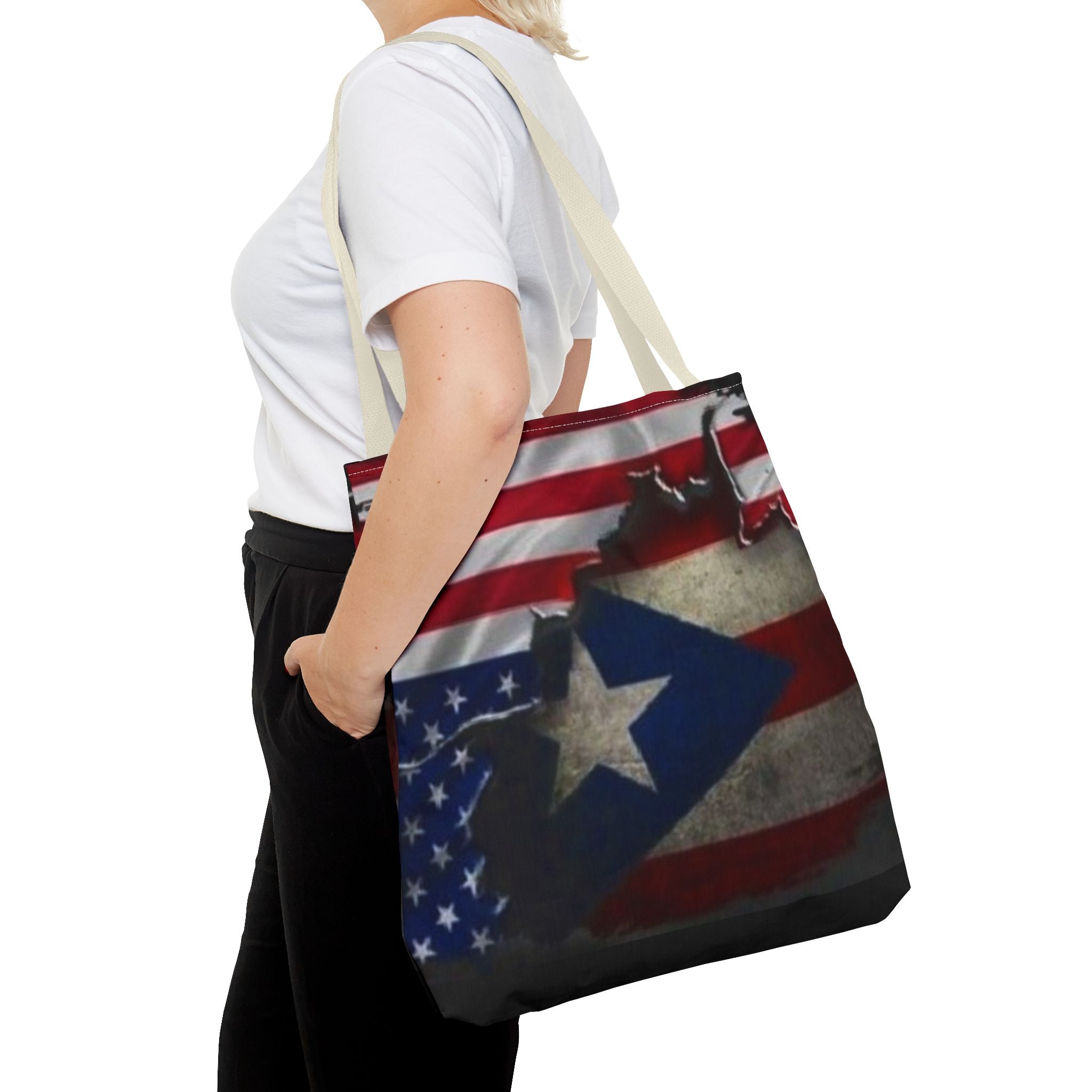 Carry Your Culture Puerto Rico Tote Bags with Island Pride 🇵🇷 Durable and Stylish Puerto Rico Tote Tote Bag (AOP) - Metamorphosis Creations
