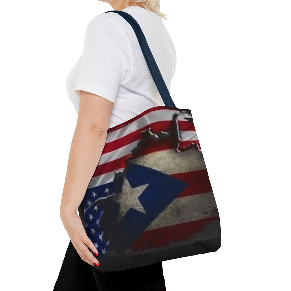 Carry Your Culture Puerto Rico Tote Bags with Island Pride 🇵🇷 Durable and Stylish Puerto Rico Tote Tote Bag (AOP) - Metamorphosis Creations