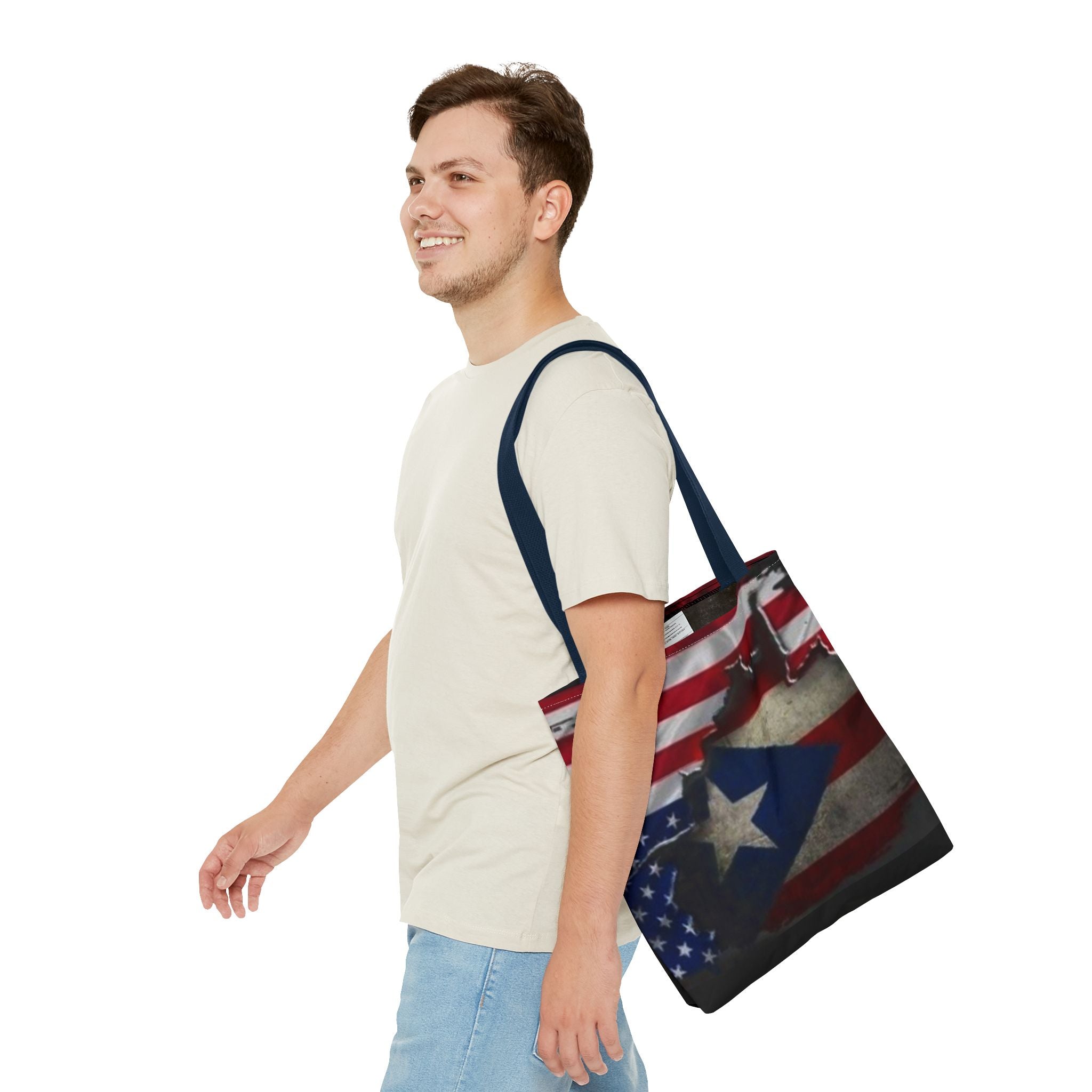 Carry Your Culture Puerto Rico Tote Bags with Island Pride 🇵🇷 Durable and Stylish Puerto Rico Tote Tote Bag (AOP) - Metamorphosis Creations