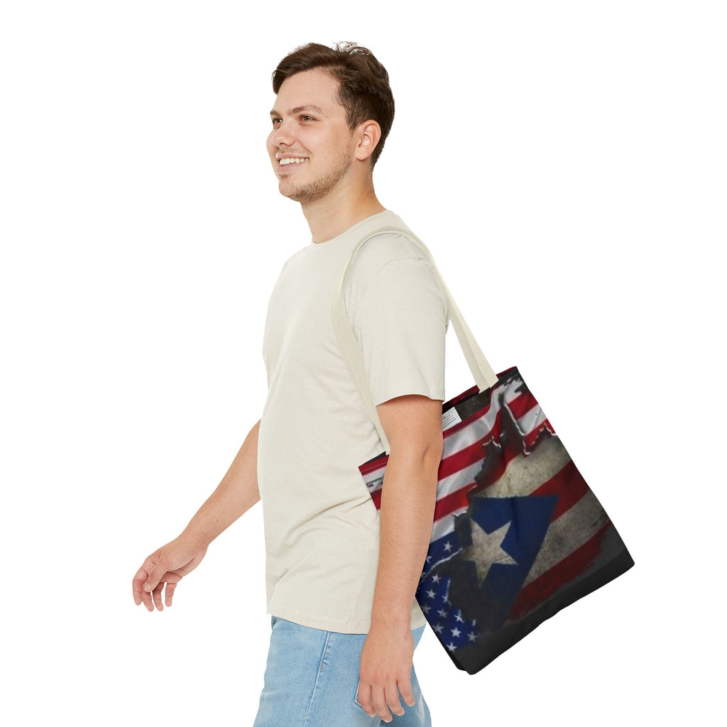 Carry Your Culture Puerto Rico Tote Bags with Island Pride 🇵🇷 Durable and Stylish Puerto Rico Tote Tote Bag (AOP) - Metamorphosis Creations