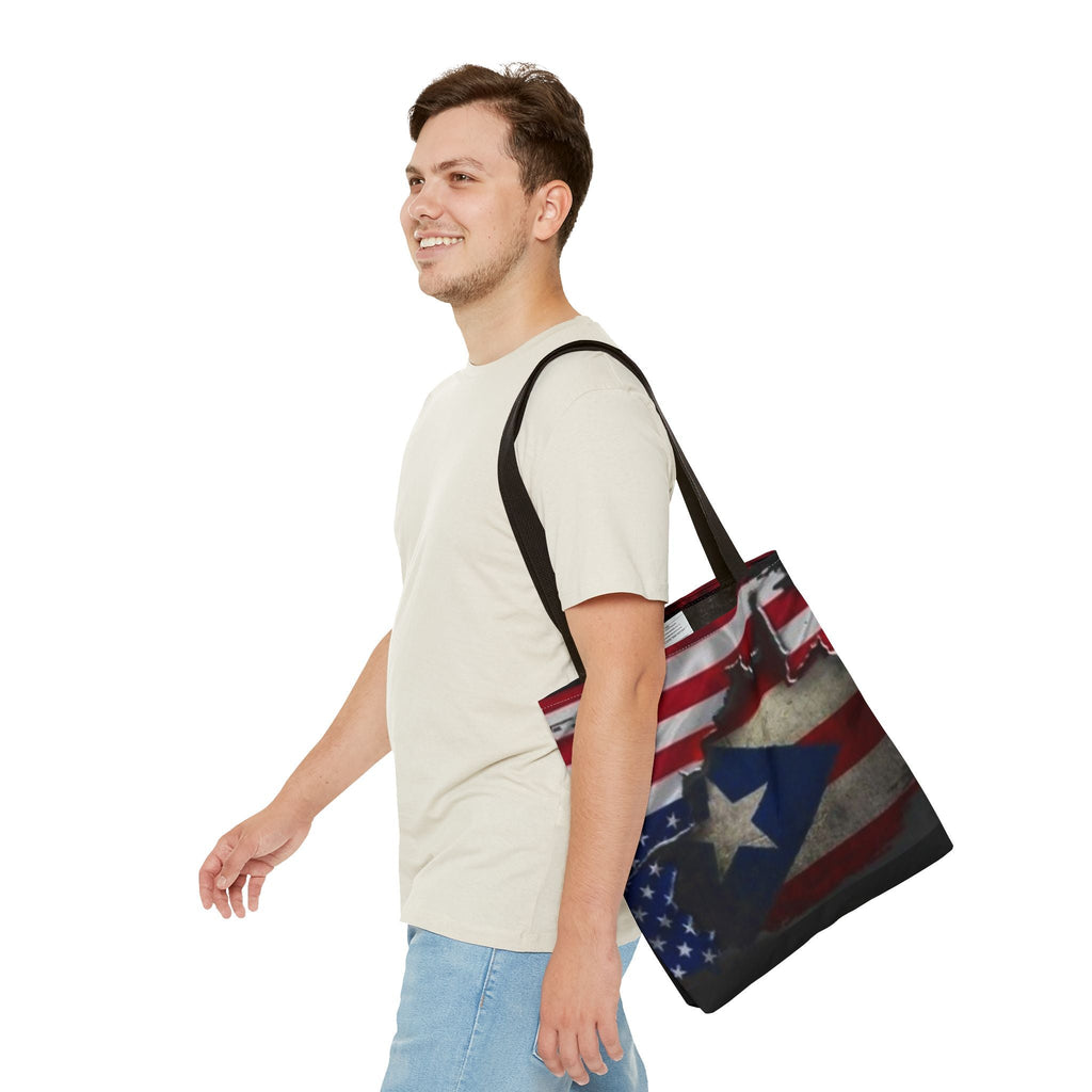 Carry Your Culture Puerto Rico Tote Bags with Island Pride 🇵🇷 Durable and Stylish Puerto Rico Tote Tote Bag (AOP) - Metamorphosis Creations