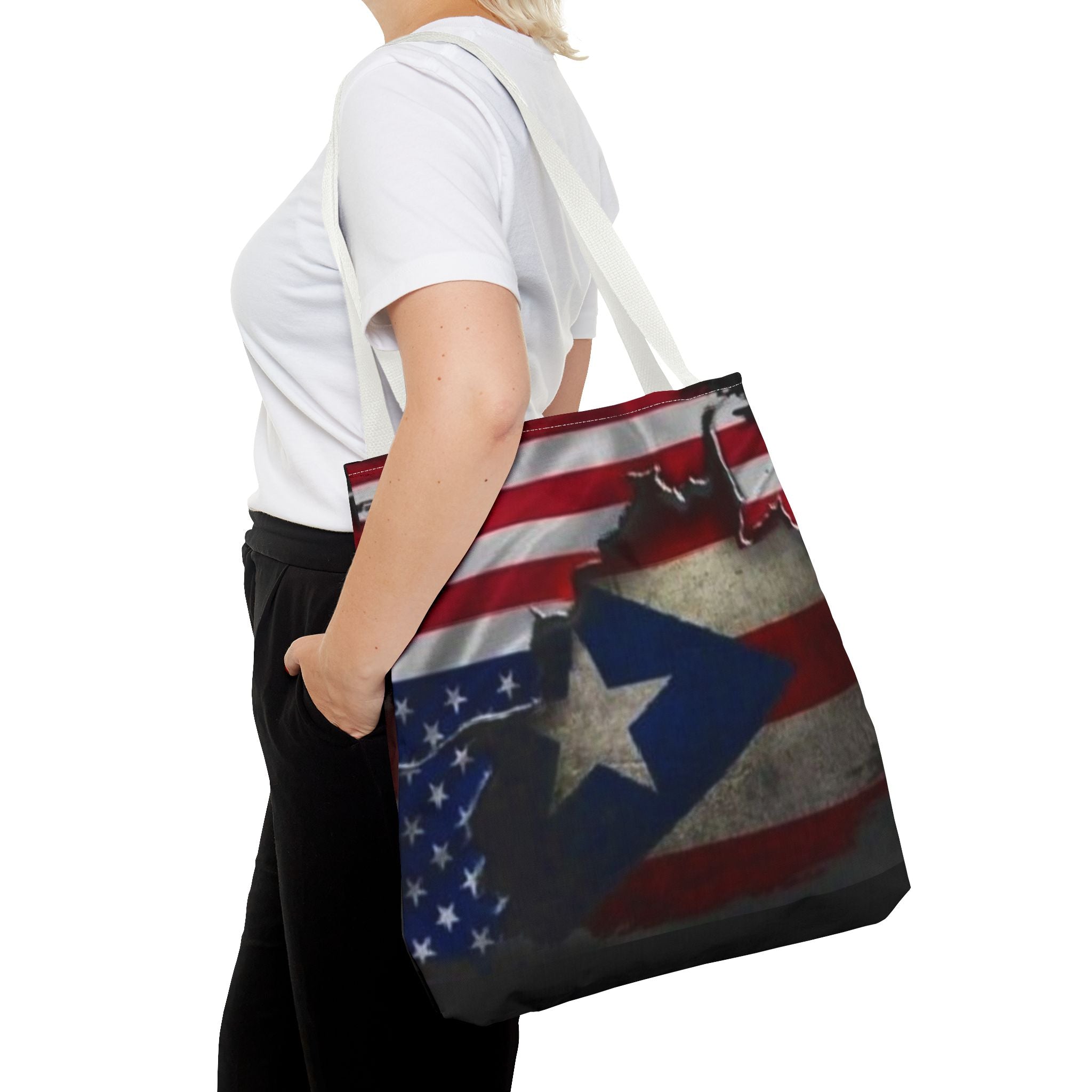 Carry Your Culture Puerto Rico Tote Bags with Island Pride 🇵🇷 Durable and Stylish Puerto Rico Tote Tote Bag (AOP) - Metamorphosis Creations