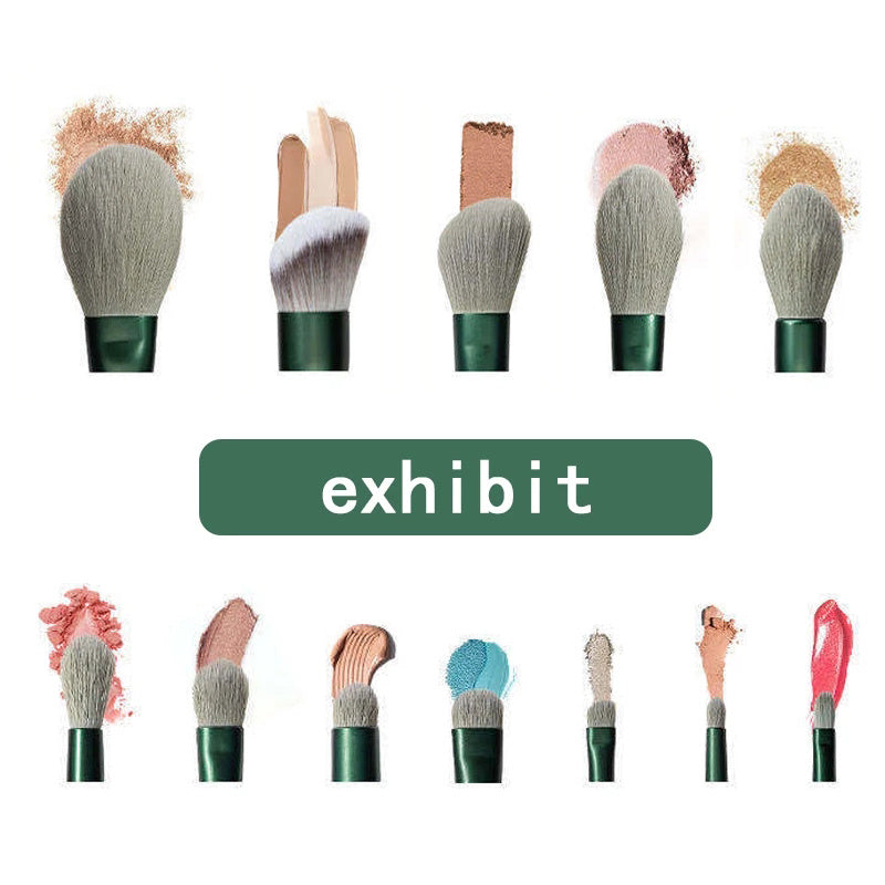 13 PCS Cosmetic Brushes Set Eye Shadow Foundation BB Cream Concealer Women Cosmetic Brush Eyeshadow Blush Powder Blending Beauty Soft Comprehensive Make Up Tools