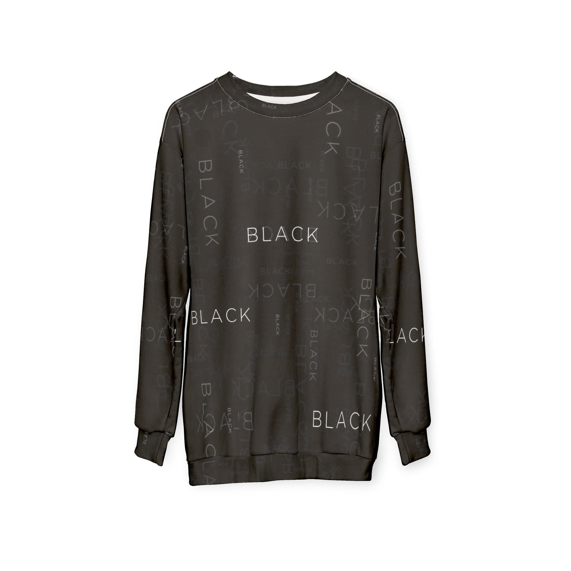 ConfidenceBoost Stylish Unisex Sweatshirt, Cozy Black Sweatshirt for Everyday Wear, Trendy Gift for Him or Her, Casual Fashion, Perfect for Fall & Winter - Metamorphosis Creations
