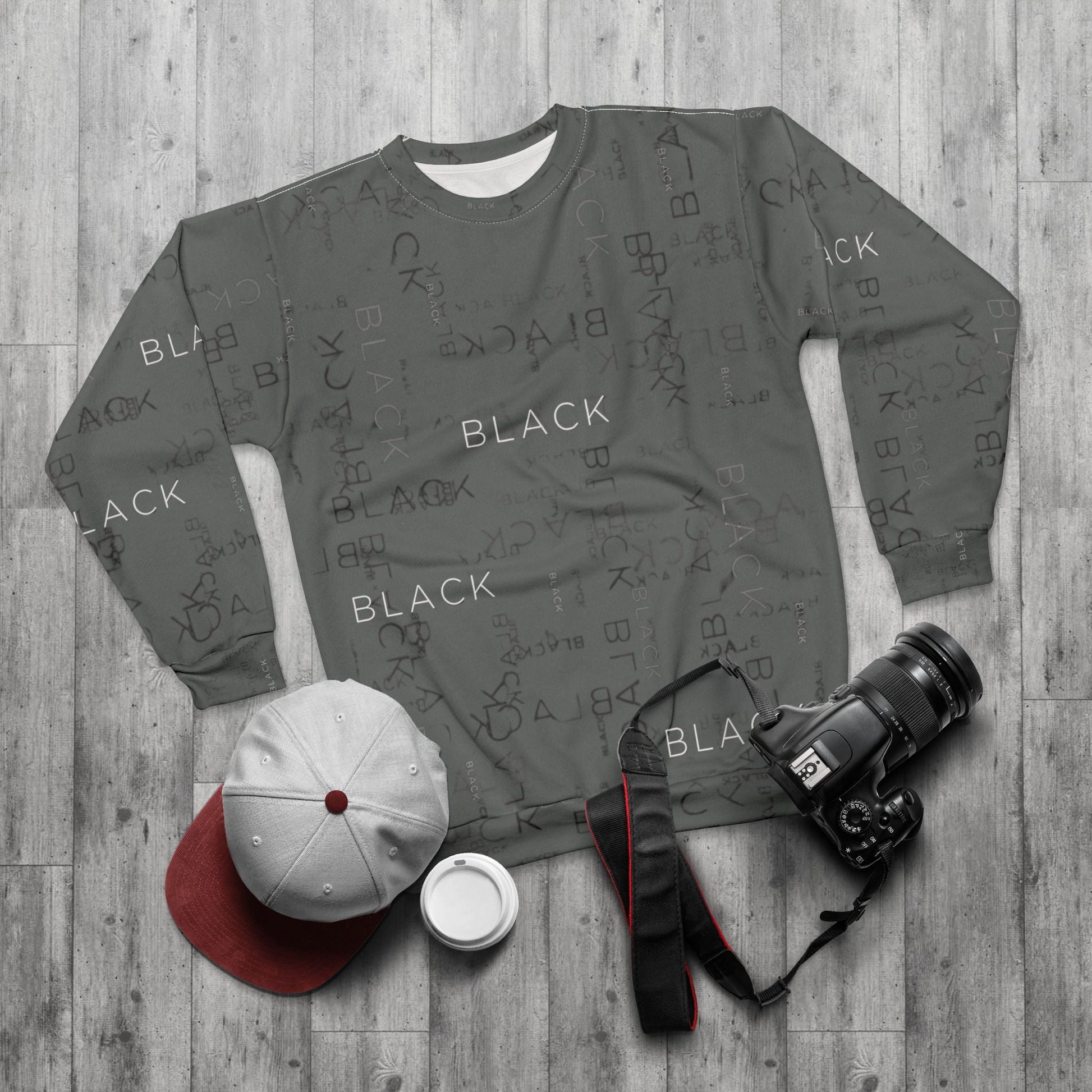 ConfidenceBoost Stylish Unisex Sweatshirt with Bold Text Design, Cozy Casual Wear, Perfect for Everyday and Gift Giving, Trendy Streetwear - Metamorphosis Creations