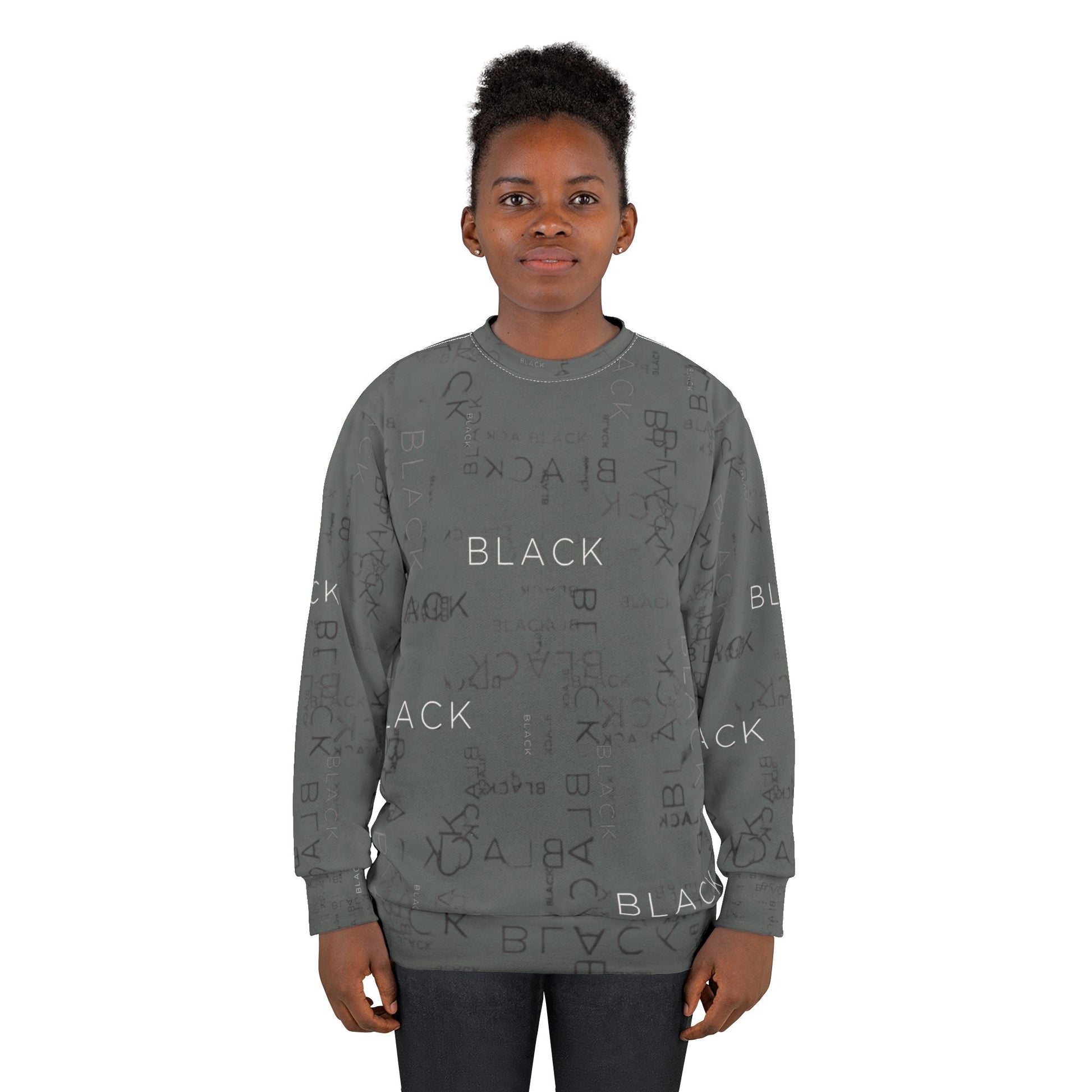ConfidenceBoost Stylish Unisex Sweatshirt with Bold Text Design, Cozy Casual Wear, Perfect for Everyday and Gift Giving, Trendy Streetwear - Metamorphosis Creations