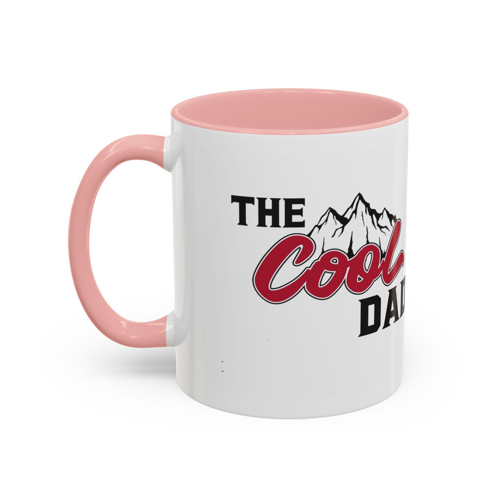 Cool Dad Mountain Accent Coffee Mug – Father’s Day Gift, Birthday Mug, Adventure - Themed Cup (11oz) - Metamorphosis Creations