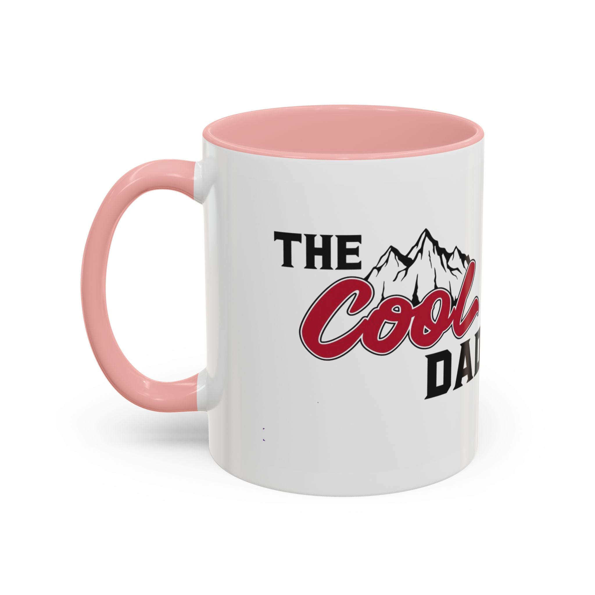 Cool Dad Mountain Accent Coffee Mug – Father’s Day Gift, Birthday Mug, Adventure - Themed Cup (11oz) - Metamorphosis Creations