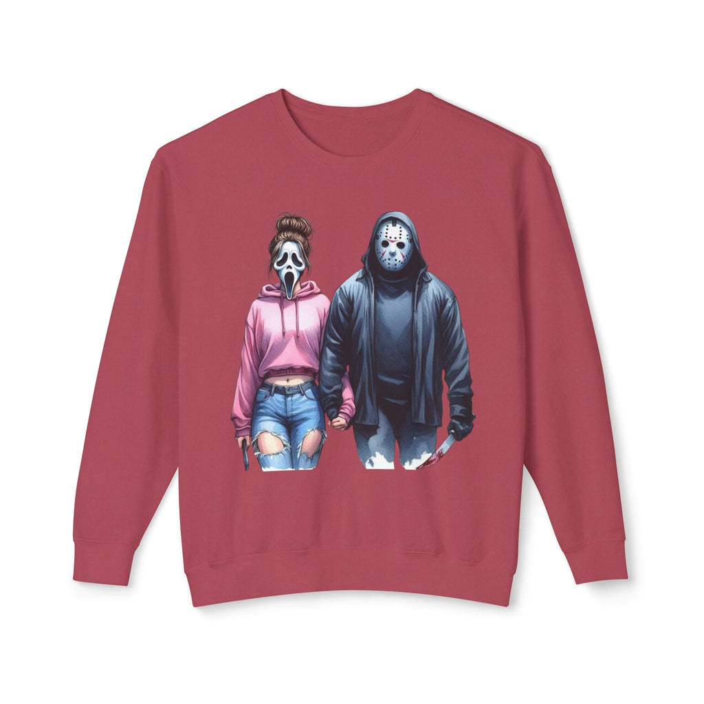 Couples Graphic Sweatshirt, Unisex Crewneck, Matching Sweatshirts, Streetwear, Perfect for Halloween and Everyday Wear - Metamorphosis Creations