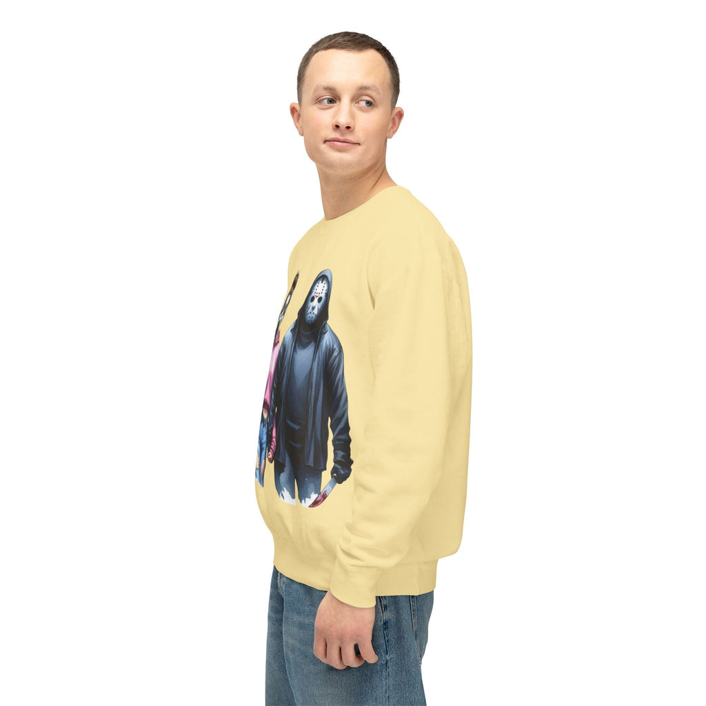 Couples Graphic Sweatshirt, Unisex Crewneck, Matching Sweatshirts, Streetwear, Perfect for Halloween and Everyday Wear - Metamorphosis Creations