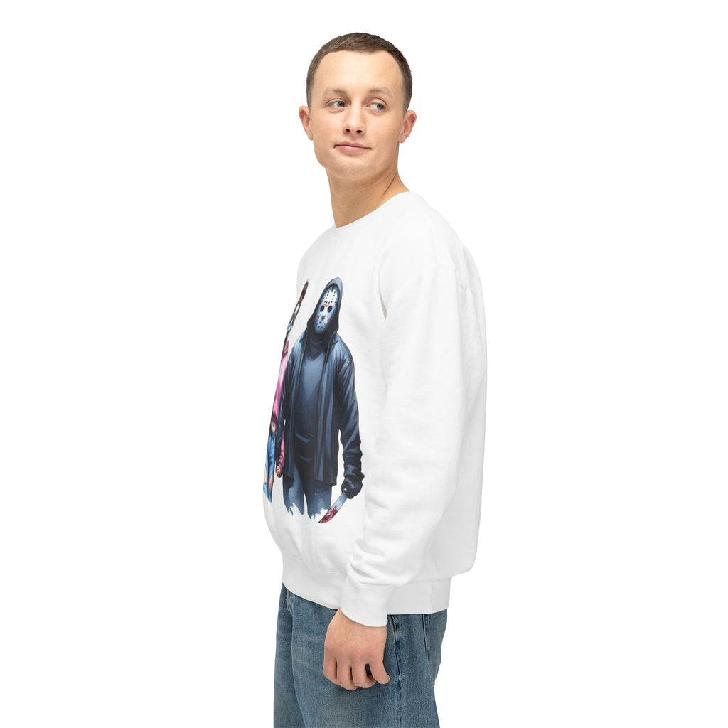Couples Graphic Sweatshirt, Unisex Crewneck, Matching Sweatshirts, Streetwear, Perfect for Halloween and Everyday Wear - Metamorphosis Creations