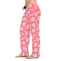 Cozy Halloween Pajamas – Spooky & Comfy for the Season Women's Skull and Bone Pajama Pants, Cozy Sleepwear, Fun Loungewear, Halloween Gift, Unique Bone Pattern - Metamorphosis Creations