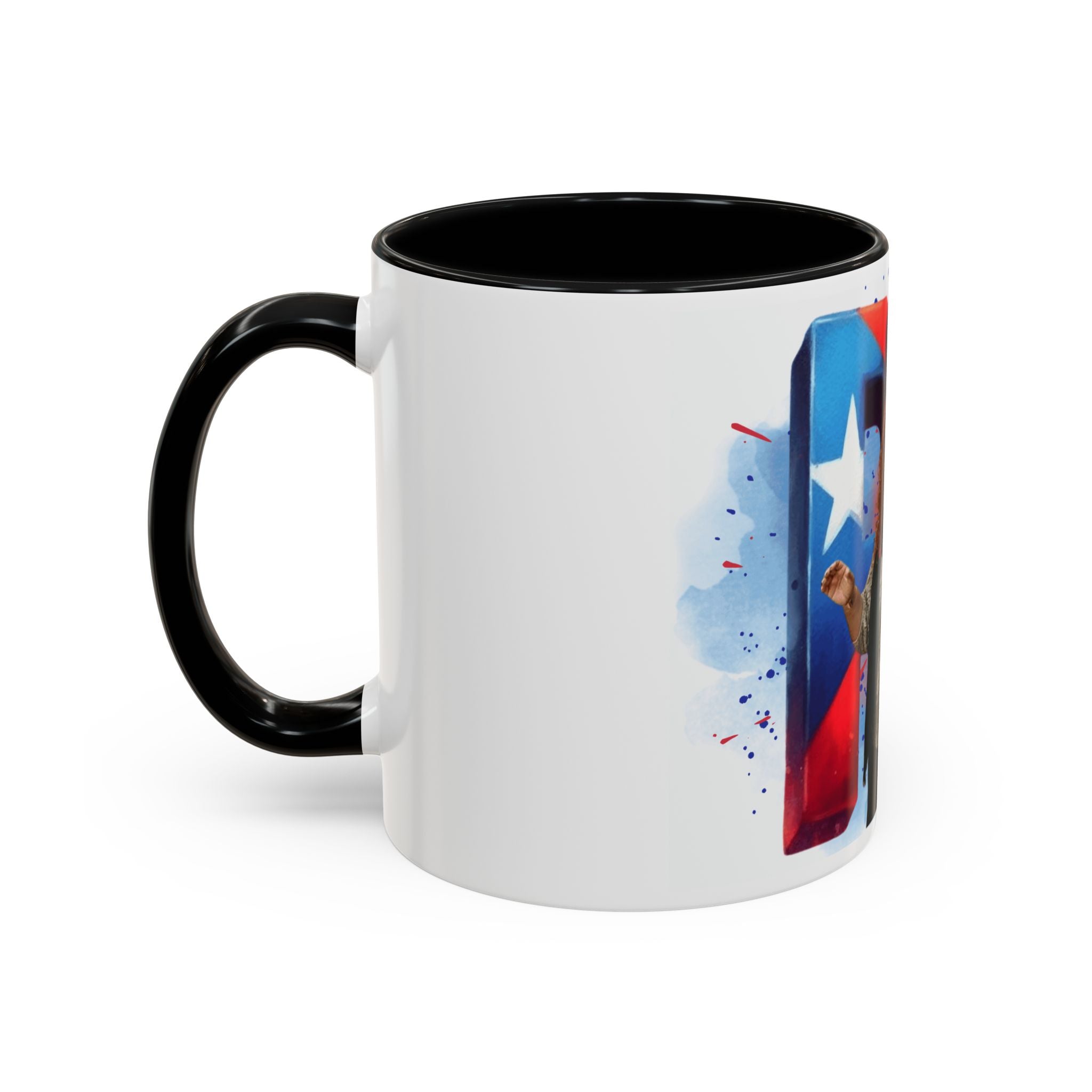 Cuca Heritage Accent Coffee Mug, Cultural Gift, Unique Coffee Cup, Fiesta Decor, Personalized Kitchenware - Metamorphosis Creations