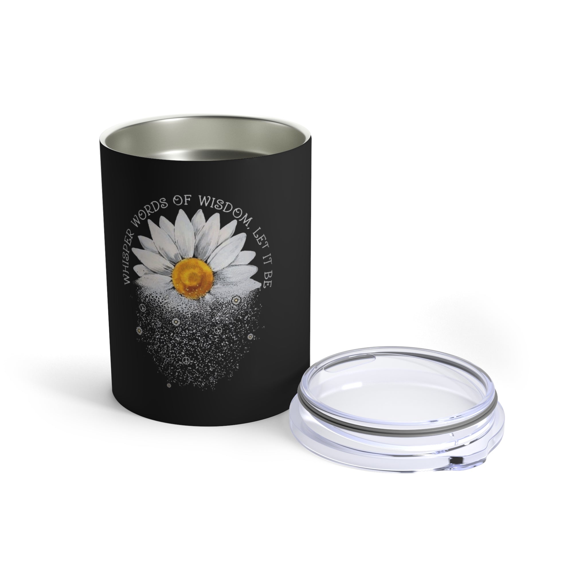Customizable mug for her, Floral design mug, Tumbler 10oz - Metamorphosis Creations