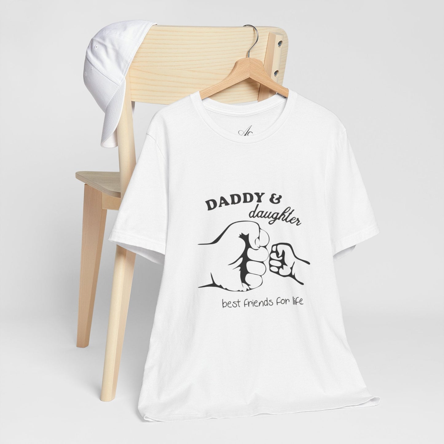 Daddy Daughter Best Friends Unisex Tee Fathers Day Gift, Family Matching Shirts, Kids & Dad Tee, Cute Parenting Apparel - Metamorphosis Creations