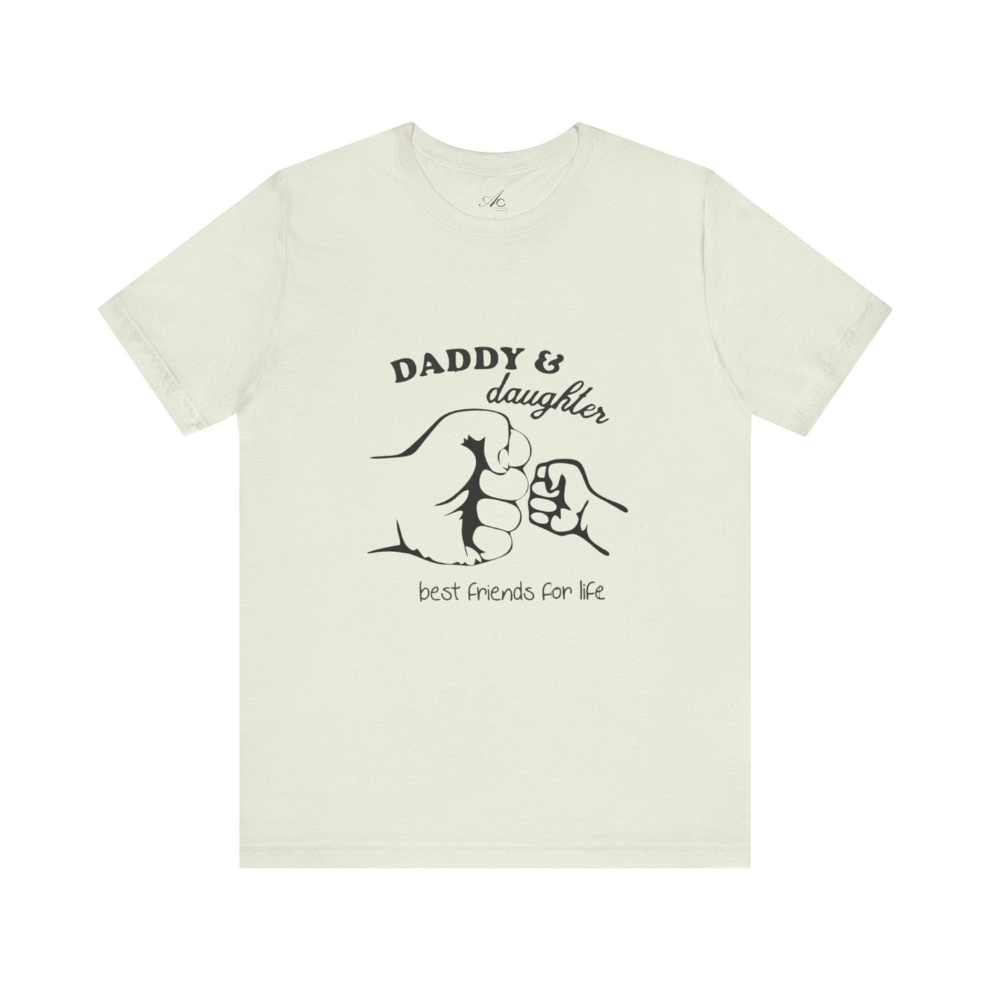 Daddy Daughter Best Friends Unisex Tee Fathers Day Gift, Family Matching Shirts, Kids & Dad Tee, Cute Parenting Apparel - Metamorphosis Creations